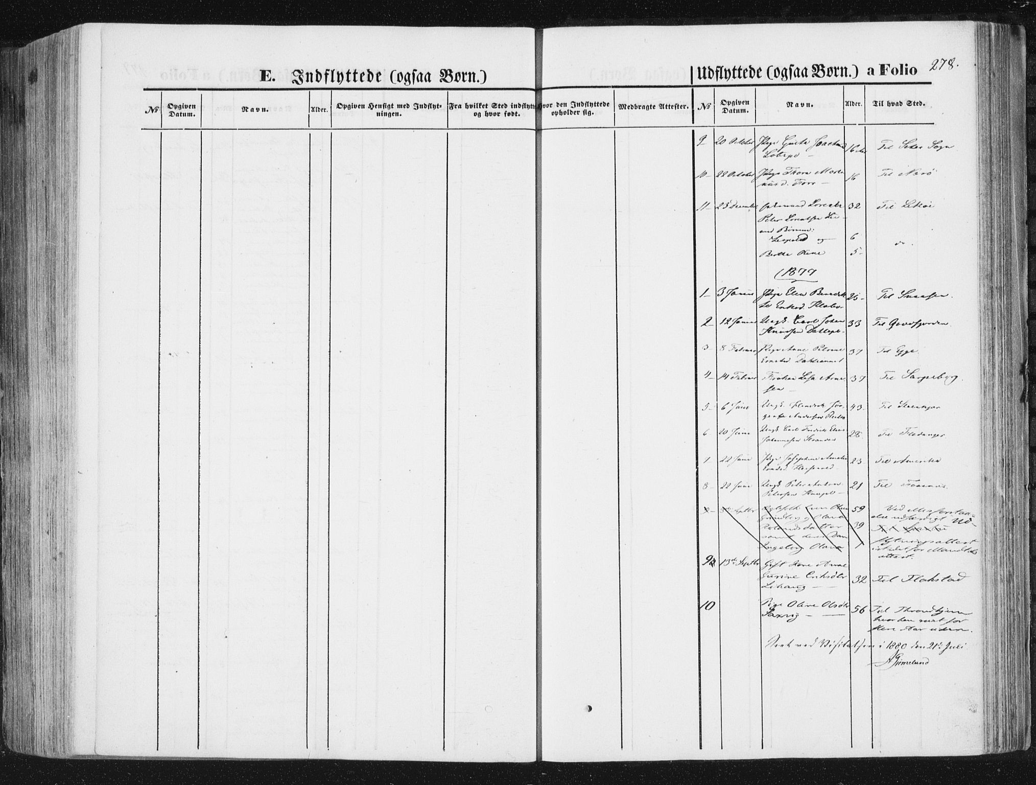 Ministerialprotokoller, klokkerbøker og fødselsregistre - Nord-Trøndelag, SAT/A-1458/746/L0447: Parish register (official) no. 746A06, 1860-1877, p. 278