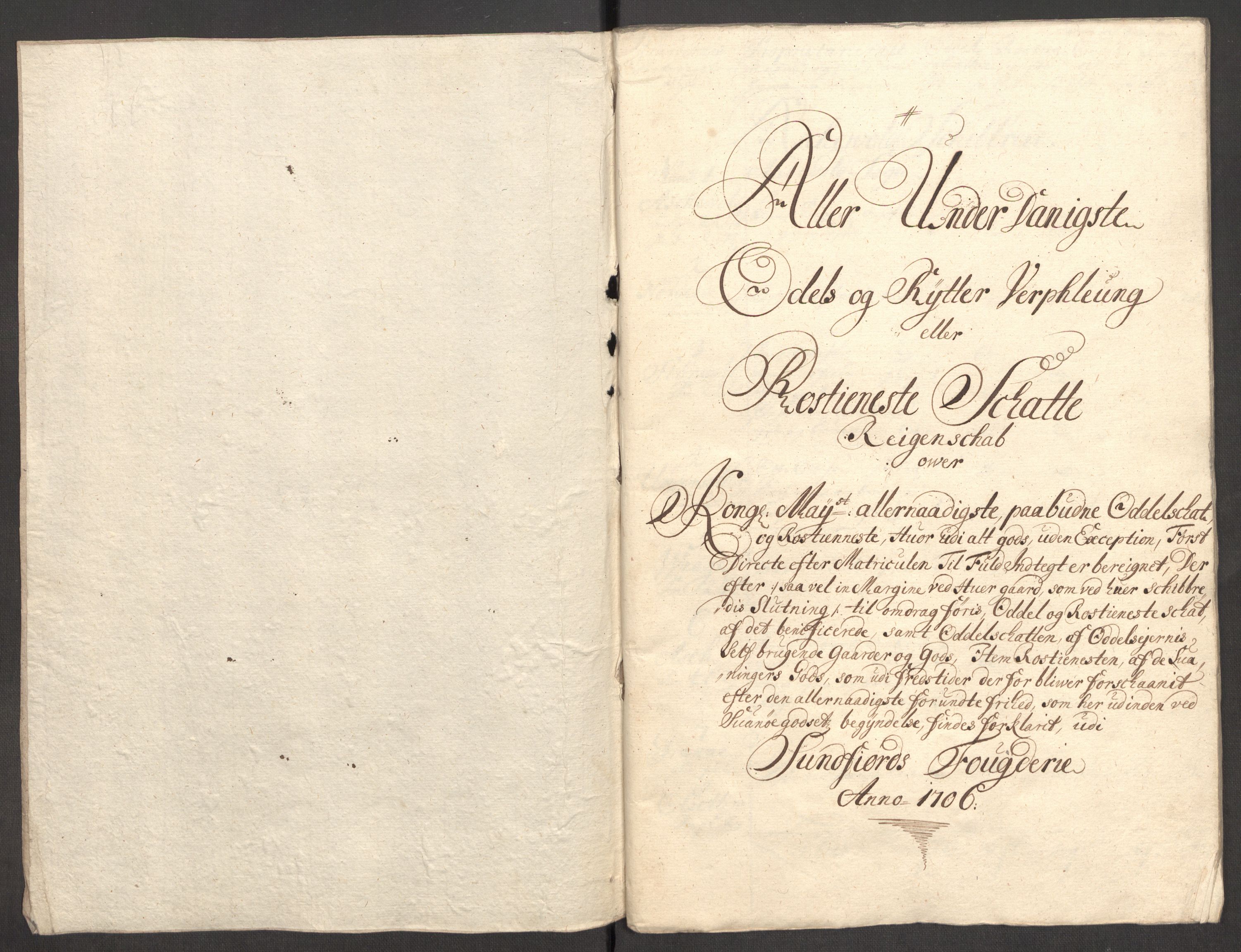 Rentekammeret inntil 1814, Reviderte regnskaper, Fogderegnskap, AV/RA-EA-4092/R53/L3430: Fogderegnskap Sunn- og Nordfjord, 1706-1707, p. 19