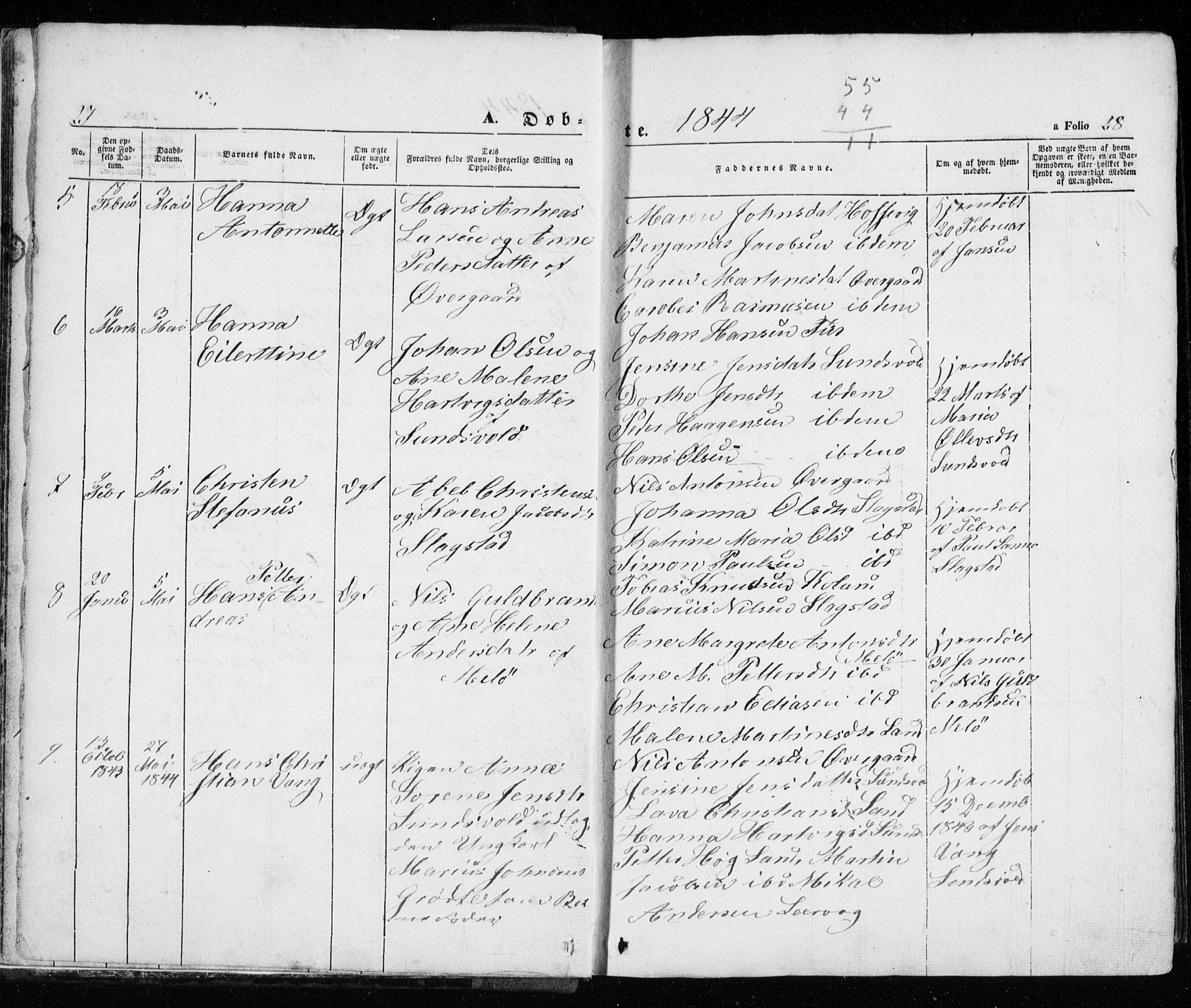 Trondenes sokneprestkontor, SATØ/S-1319/H/Ha/L0010kirke: Parish register (official) no. 10, 1840-1865, p. 27-28