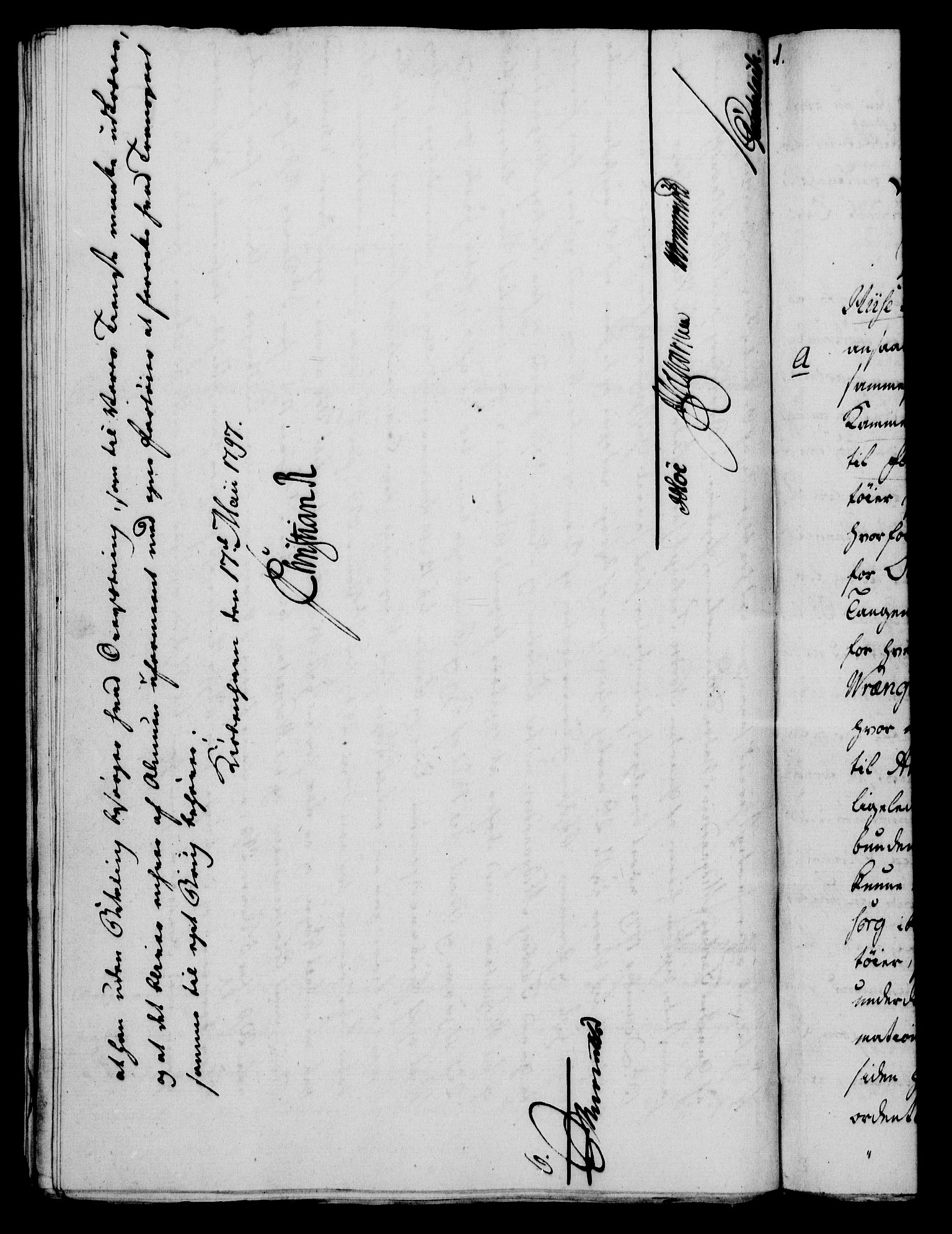 Rentekammeret, Kammerkanselliet, AV/RA-EA-3111/G/Gf/Gfa/L0079: Norsk relasjons- og resolusjonsprotokoll (merket RK 52.79), 1797, p. 175
