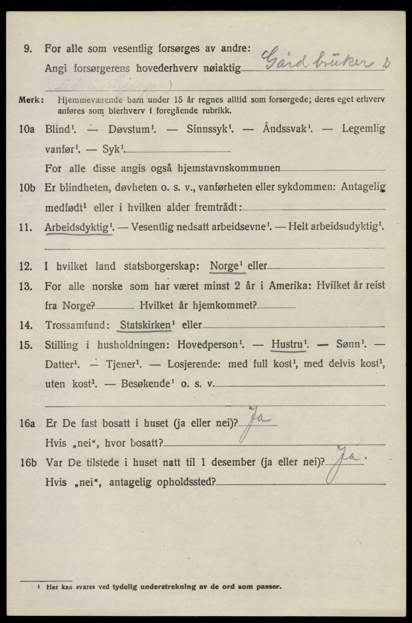 SAO, 1920 census for Høland, 1920, p. 11668