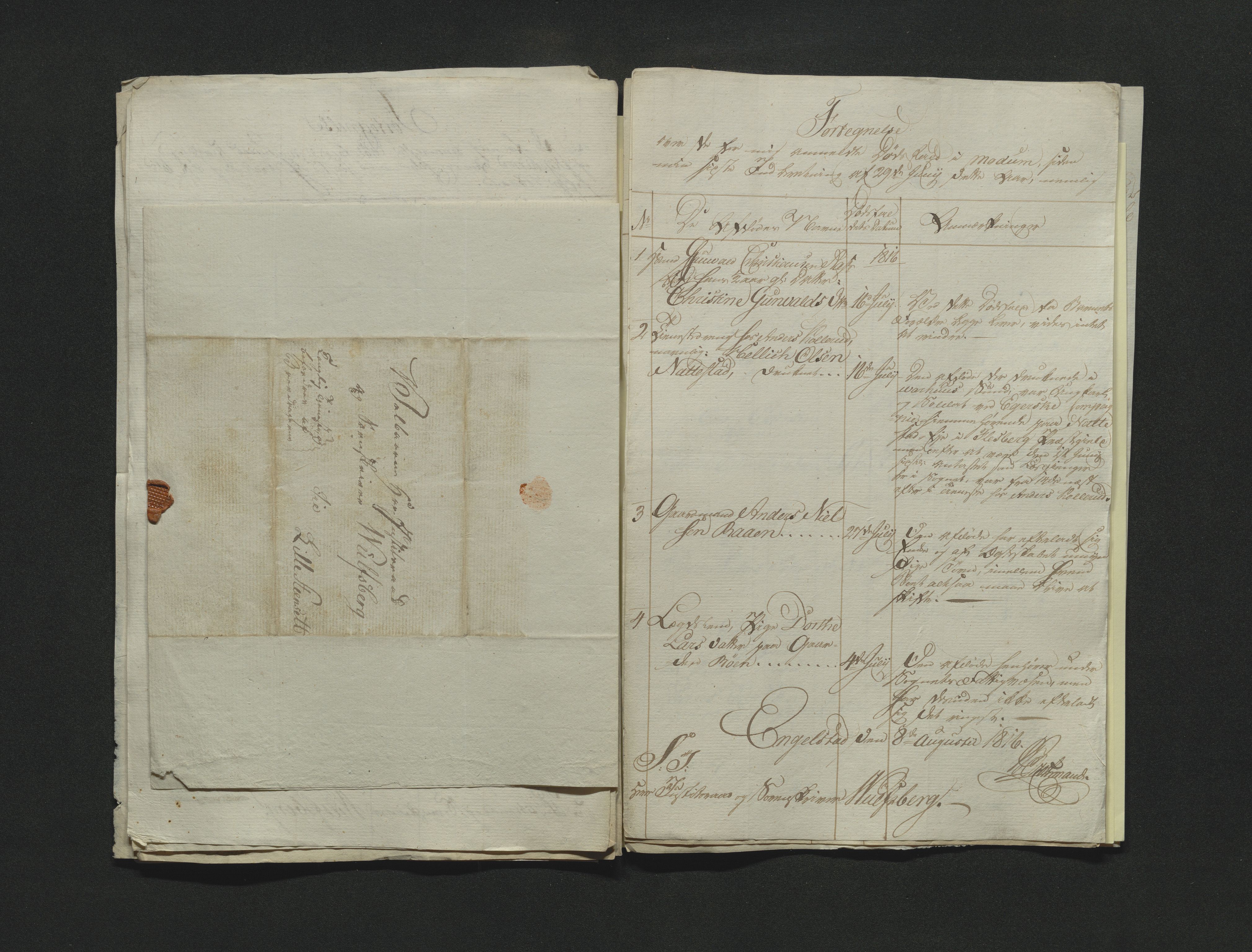 Eiker, Modum og Sigdal sorenskriveri, AV/SAKO-A-123/H/Ha/Hab/L0001: Dødsfallsmeldinger, 1812-1822, p. 183