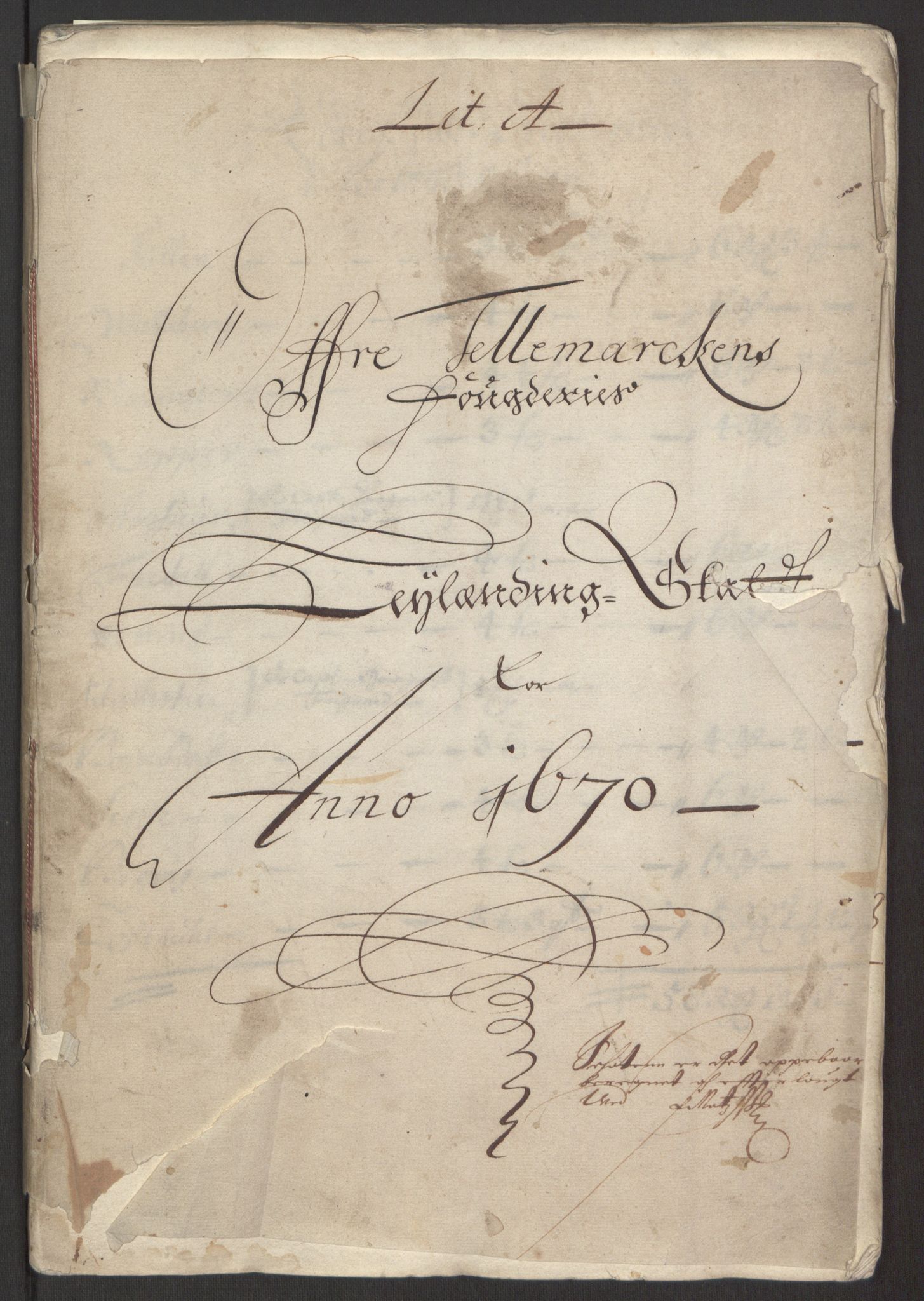 Rentekammeret inntil 1814, Reviderte regnskaper, Fogderegnskap, RA/EA-4092/R35/L2059: Fogderegnskap Øvre og Nedre Telemark, 1668-1670, p. 89