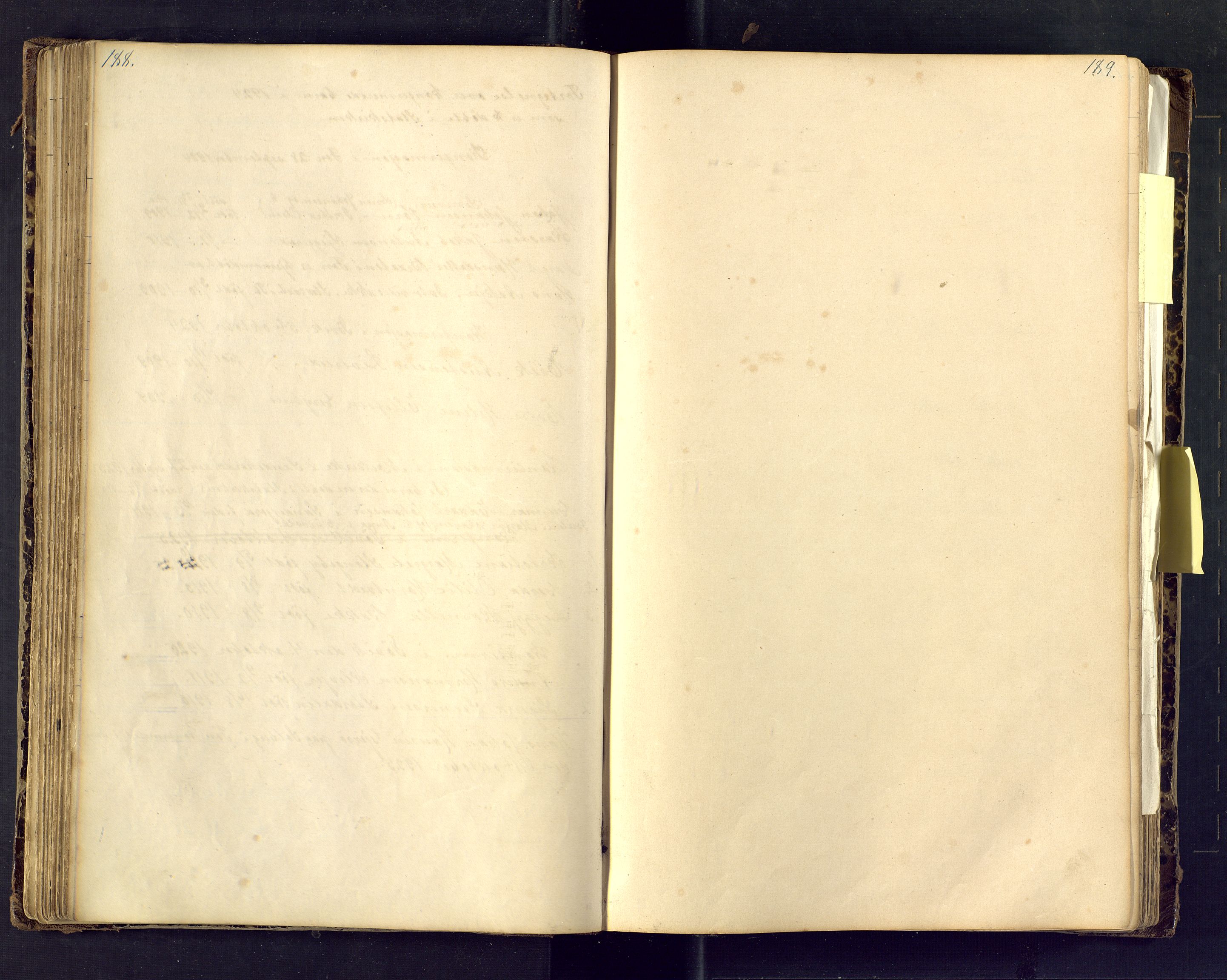 Den evangelisk lutherske frimenighet i Jarlsbergs grevskap med flere steder, SAKO/P-1384/F/Fa/L0001: Dissenter register no. Fa/L0001, 1872-1925, p. 188-189