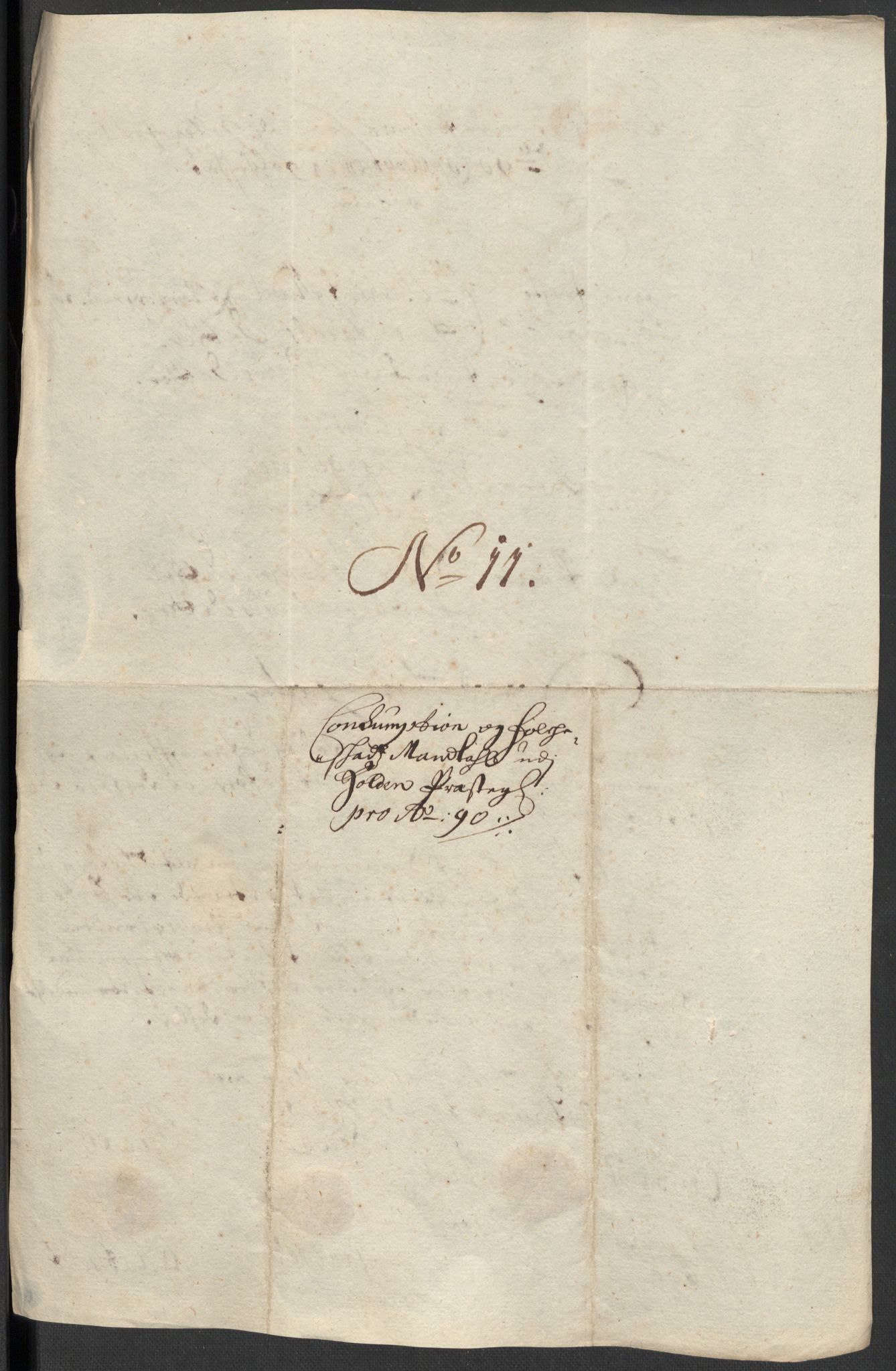 Rentekammeret inntil 1814, Reviderte regnskaper, Fogderegnskap, AV/RA-EA-4092/R35/L2089: Fogderegnskap Øvre og Nedre Telemark, 1690-1692, p. 105