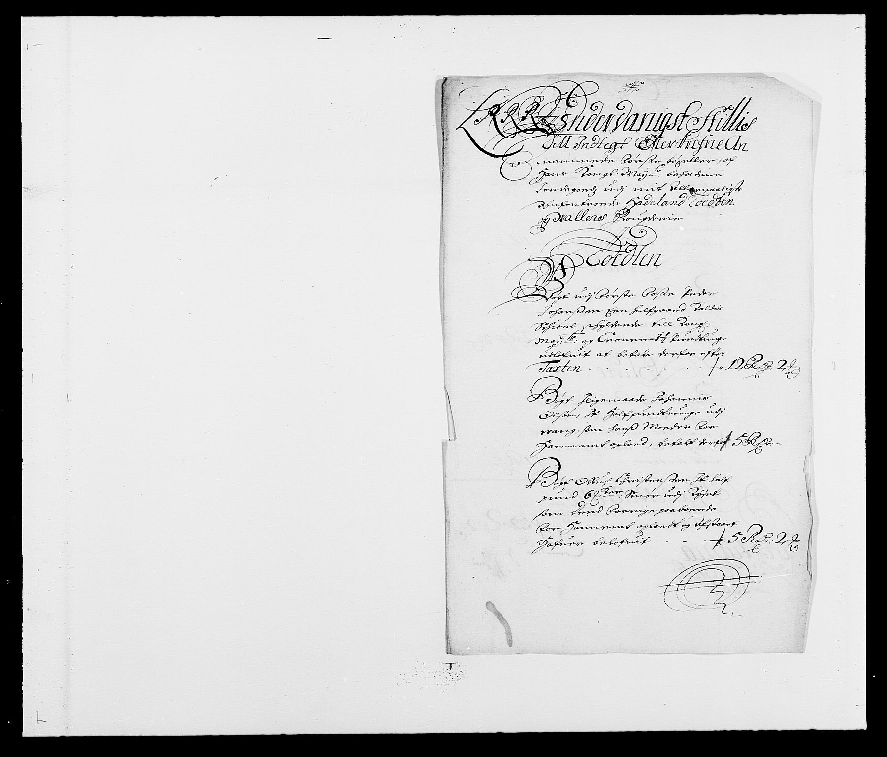 Rentekammeret inntil 1814, Reviderte regnskaper, Fogderegnskap, AV/RA-EA-4092/R18/L1283: Fogderegnskap Hadeland, Toten og Valdres, 1684, p. 179