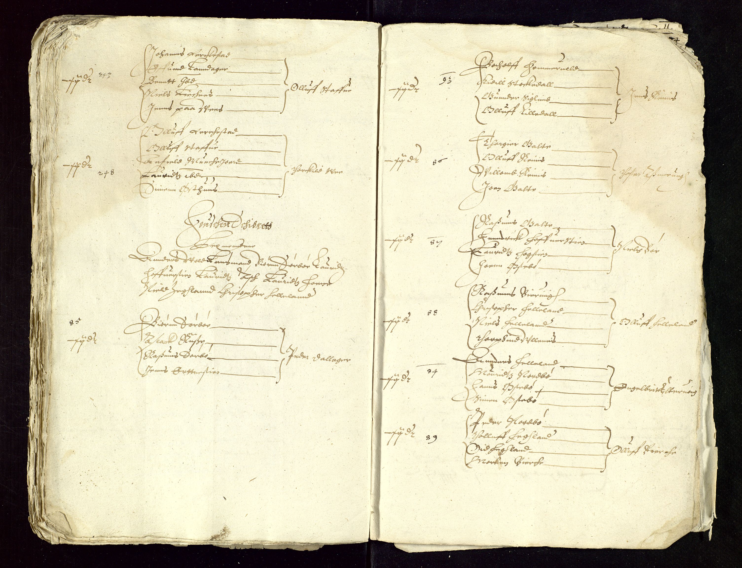 Stavanger len, AV/SAST-A-101870/Ob/L0020: Diverse, 1611-1640, p. 205