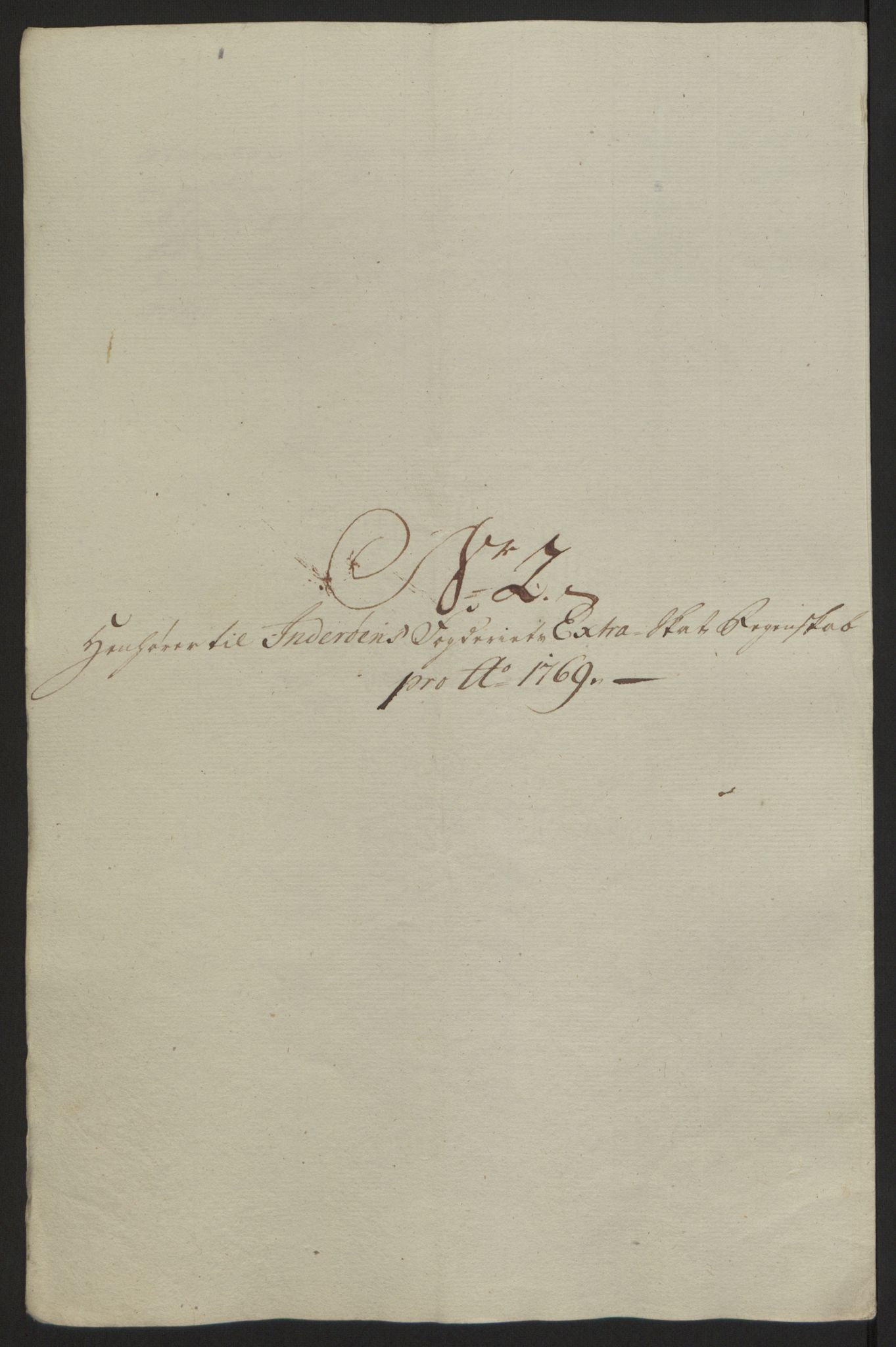 Rentekammeret inntil 1814, Reviderte regnskaper, Fogderegnskap, AV/RA-EA-4092/R63/L4420: Ekstraskatten Inderøy, 1762-1772, p. 357