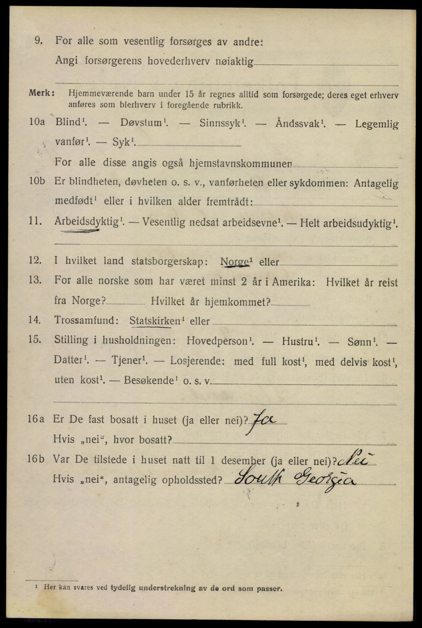 SAKO, 1920 census for Larvik, 1920, p. 14759