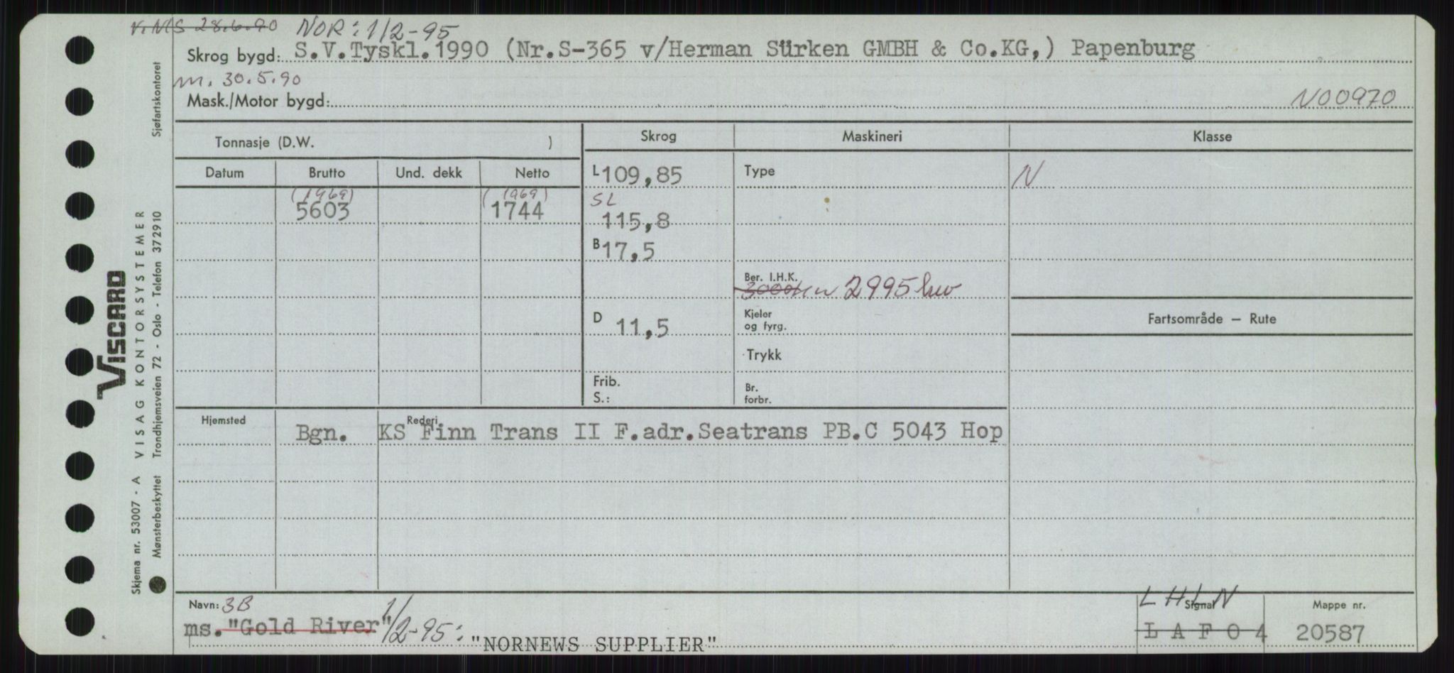 Sjøfartsdirektoratet med forløpere, Skipsmålingen, RA/S-1627/H/Ha/L0004/0001: Fartøy, Mas-R / Fartøy, Mas-Odd, p. 807