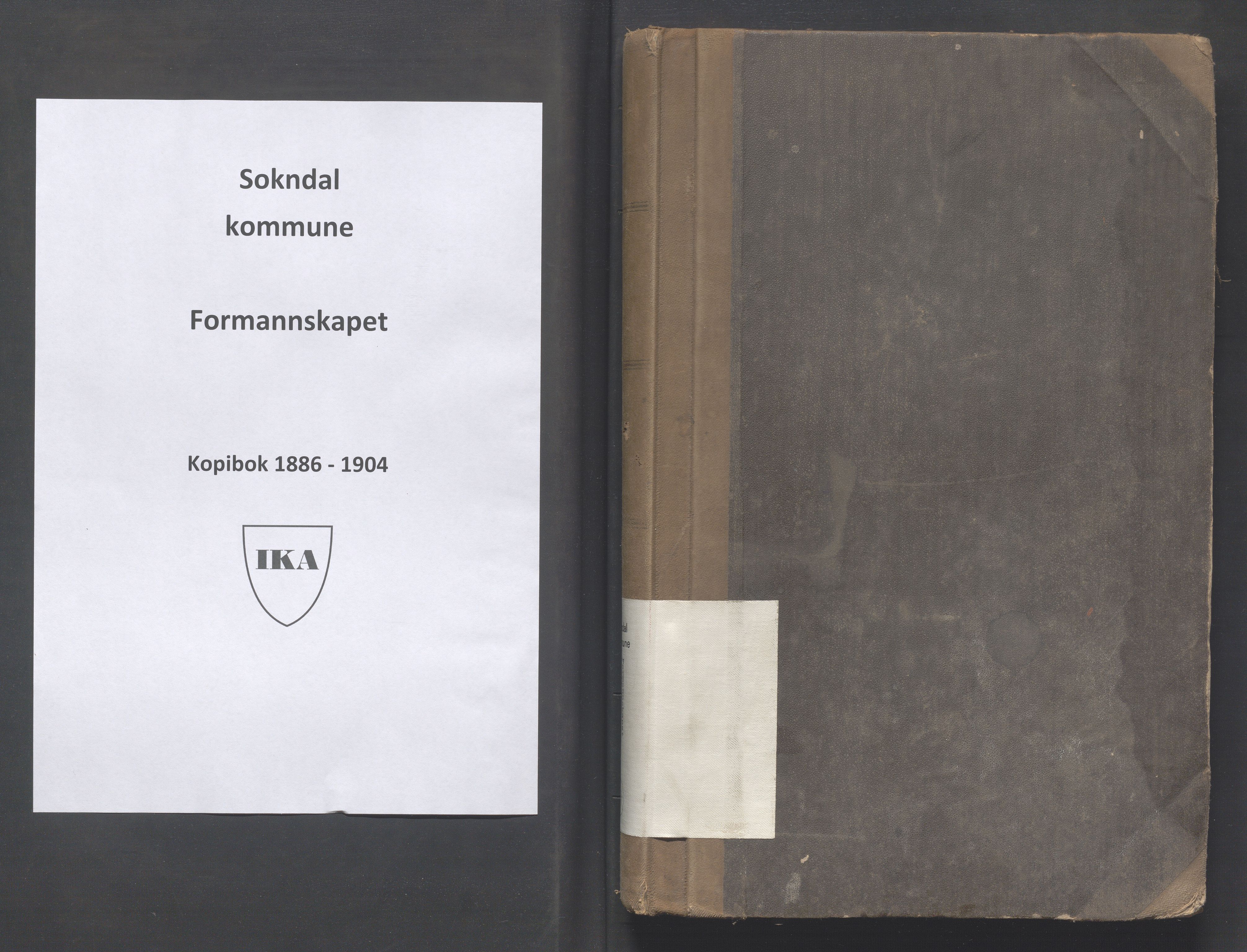 Sokndal kommune - Formannskapet/Sentraladministrasjonen, IKAR/K-101099/B/L0002: Kopibok, 1886-1904