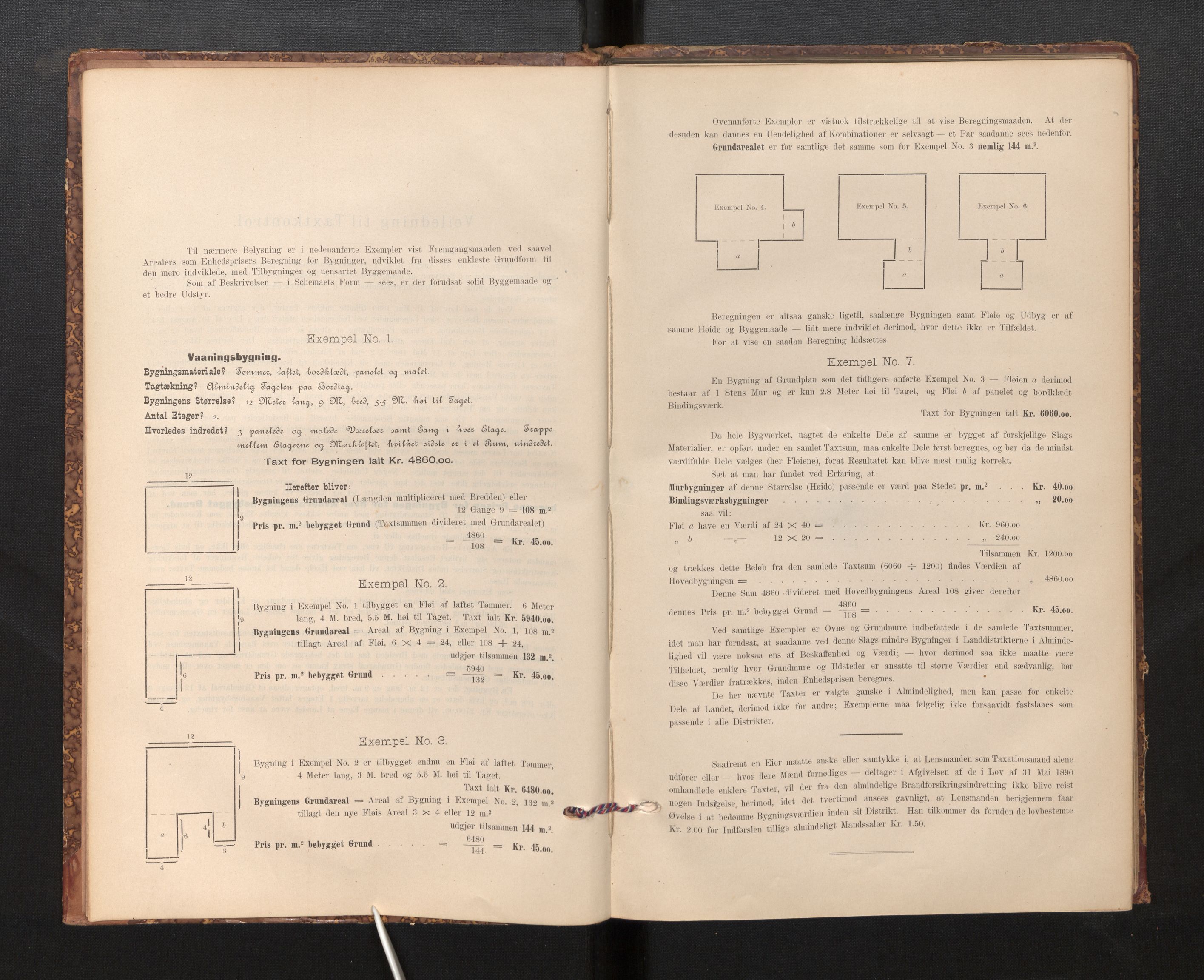 Lensmannen i Fjaler, AV/SAB-A-27201/0012/L0006: Branntakstprotokoll, skjematakst, 1895-1937