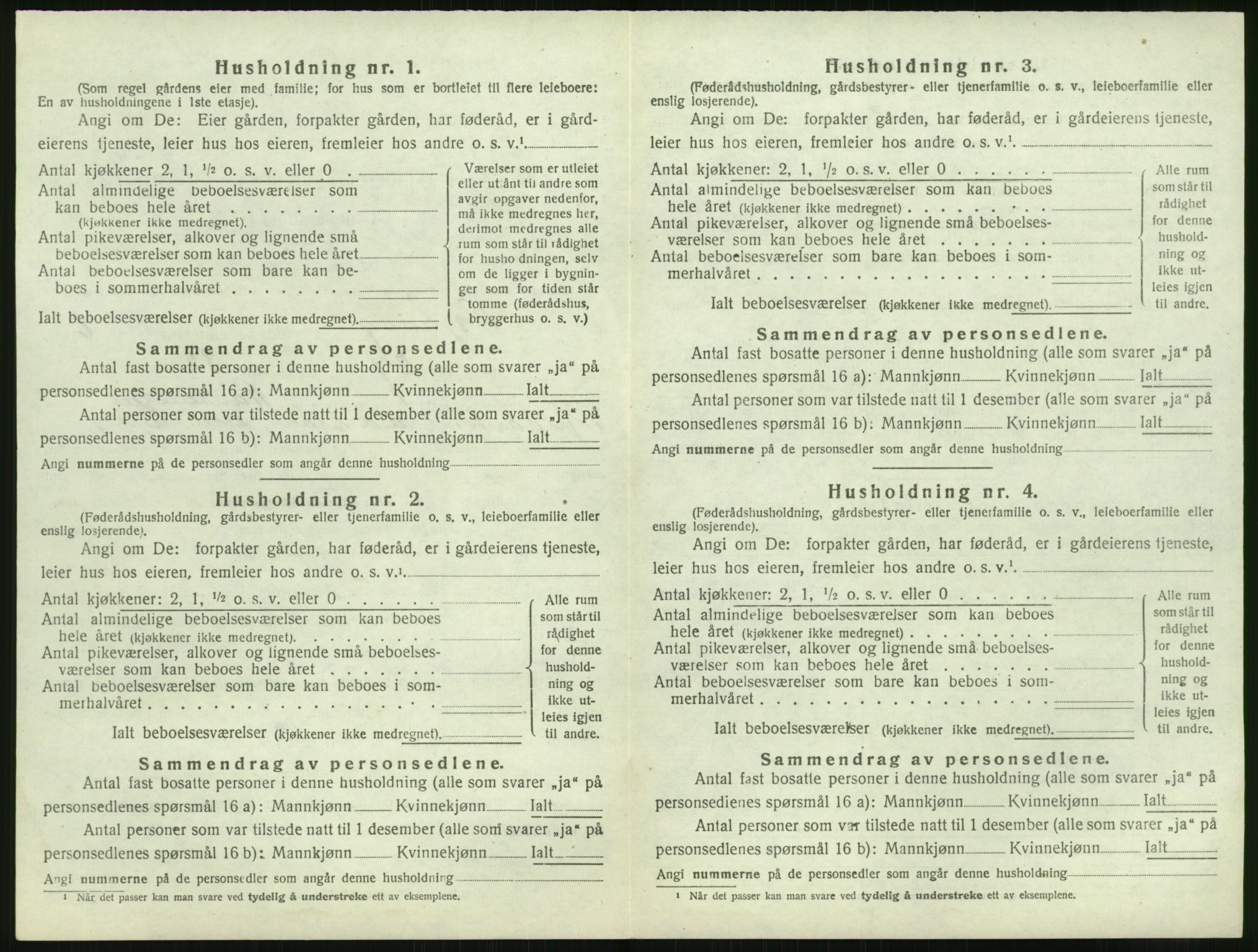 SAK, 1920 census for Dypvåg, 1920, p. 1114