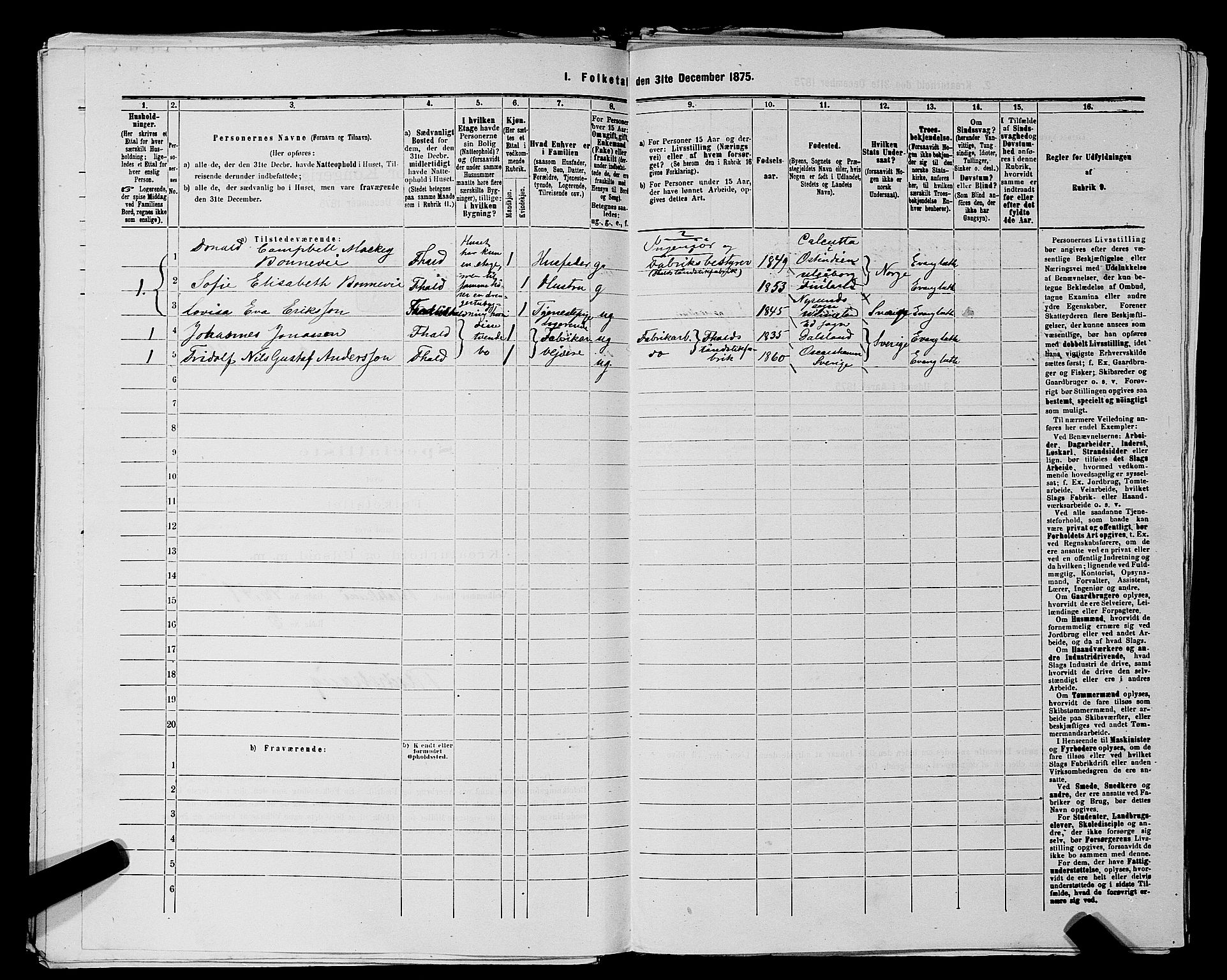 RA, 1875 census for 0101P Fredrikshald, 1875, p. 550