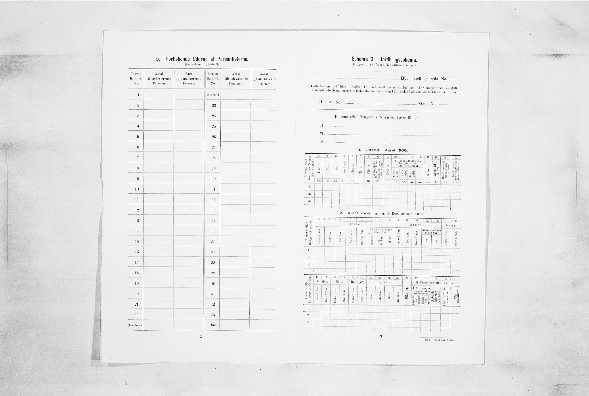 RA, 1900 census for Drammen, 1900, p. 2741