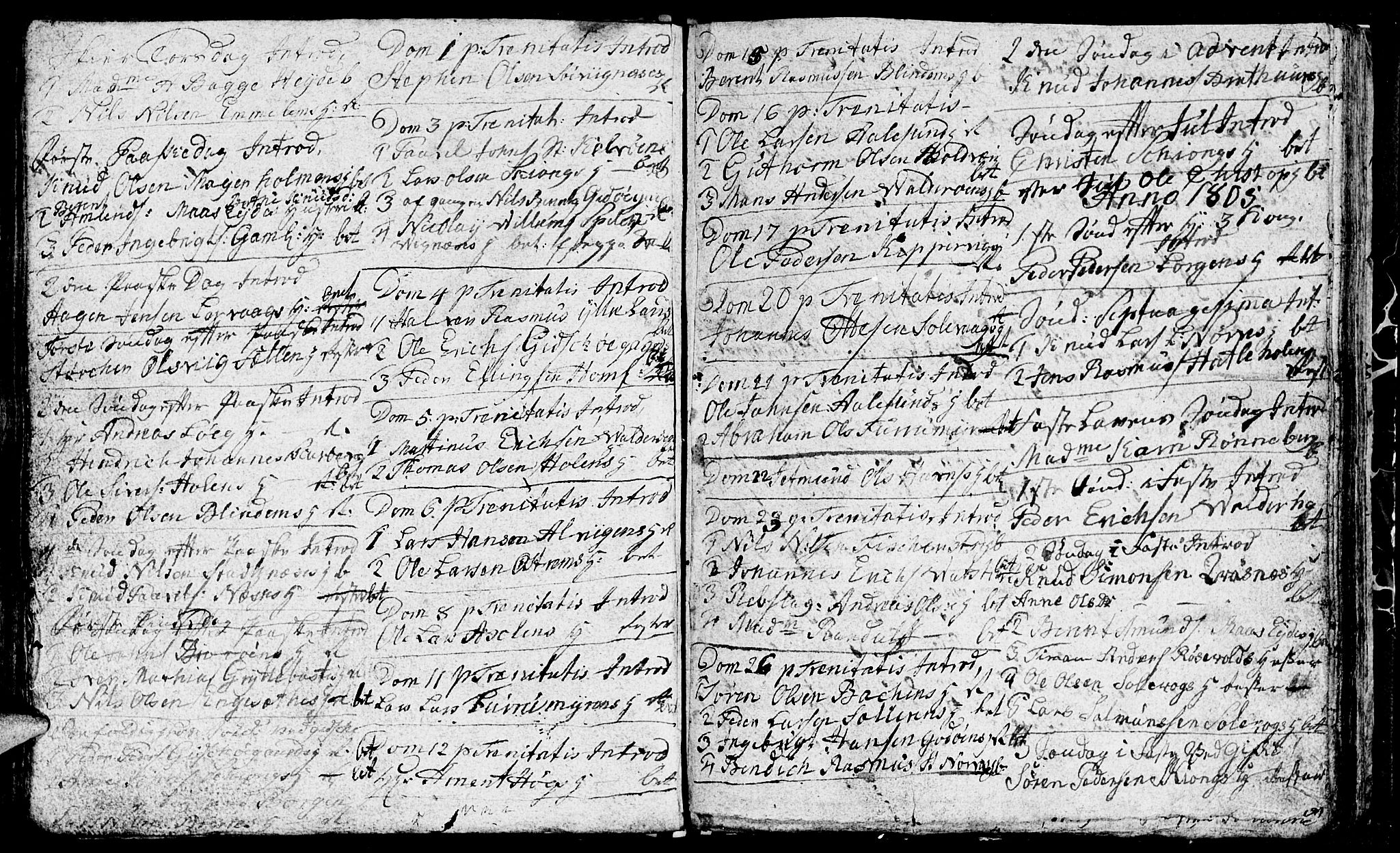 Ministerialprotokoller, klokkerbøker og fødselsregistre - Møre og Romsdal, AV/SAT-A-1454/528/L0422: Parish register (copy) no. 528C03, 1801-1825