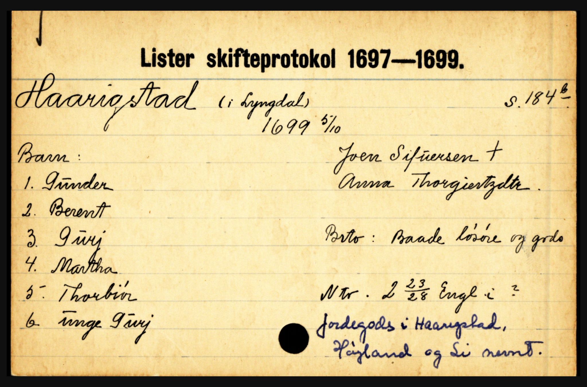 Lister sorenskriveri, AV/SAK-1221-0003/H, p. 18513