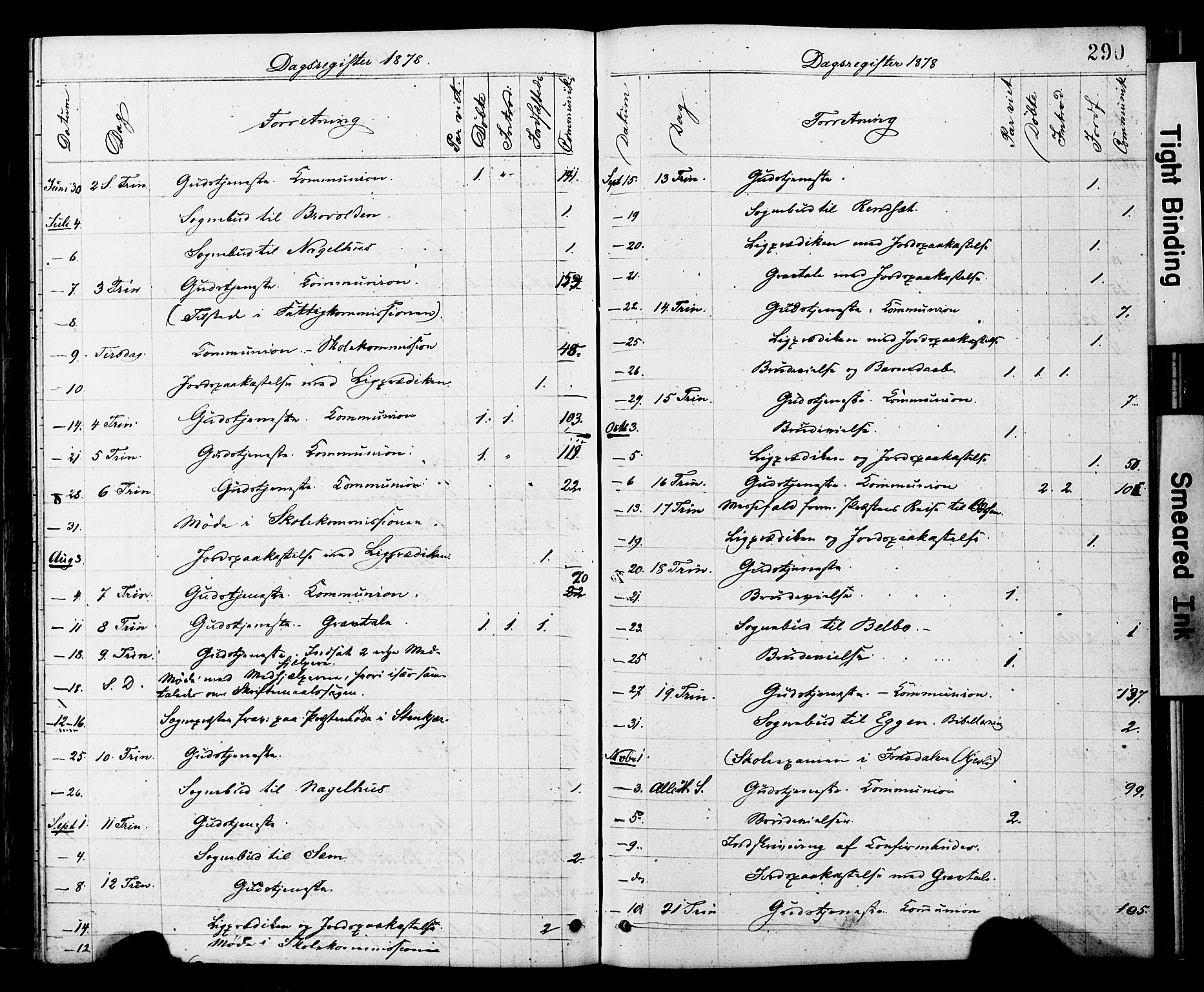 Ministerialprotokoller, klokkerbøker og fødselsregistre - Nord-Trøndelag, SAT/A-1458/749/L0473: Parish register (official) no. 749A07, 1873-1887, p. 290