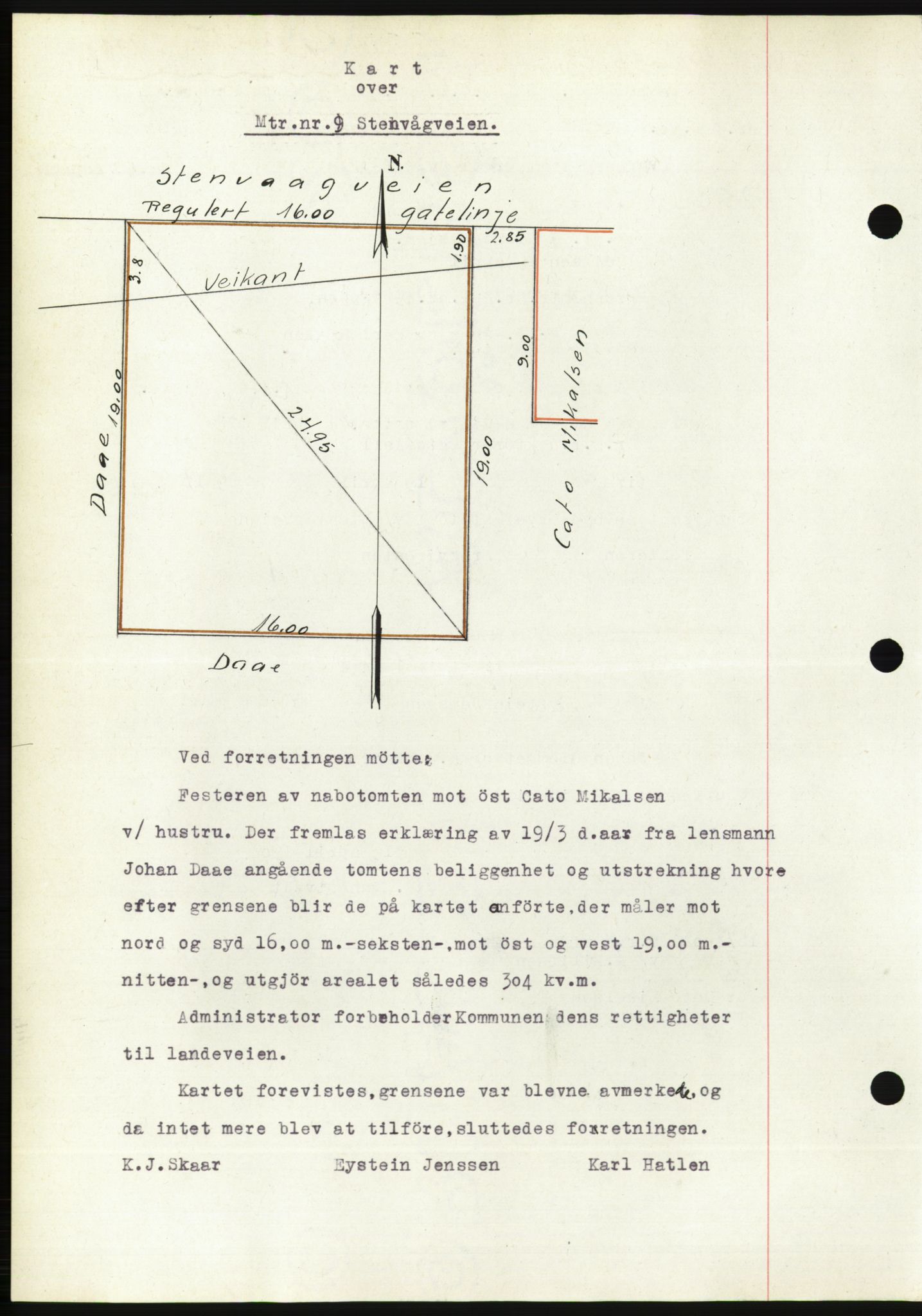 Ålesund byfogd, AV/SAT-A-4384: Mortgage book no. 26, 1930-1930, Deed date: 15.04.1930