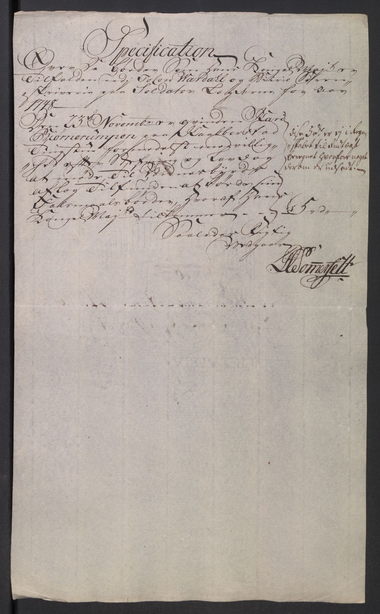 Rentekammeret inntil 1814, Reviderte regnskaper, Fogderegnskap, AV/RA-EA-4092/R18/L1346: Fogderegnskap Hadeland, Toten og Valdres, 1747-1748, p. 390