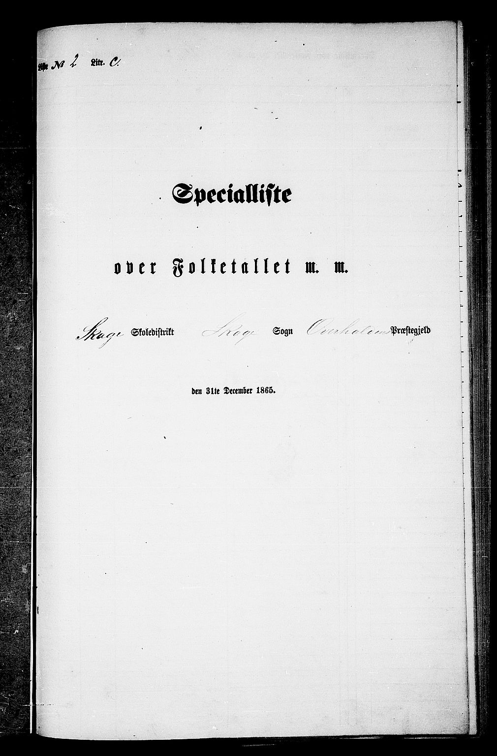 RA, 1865 census for Overhalla, 1865, p. 93