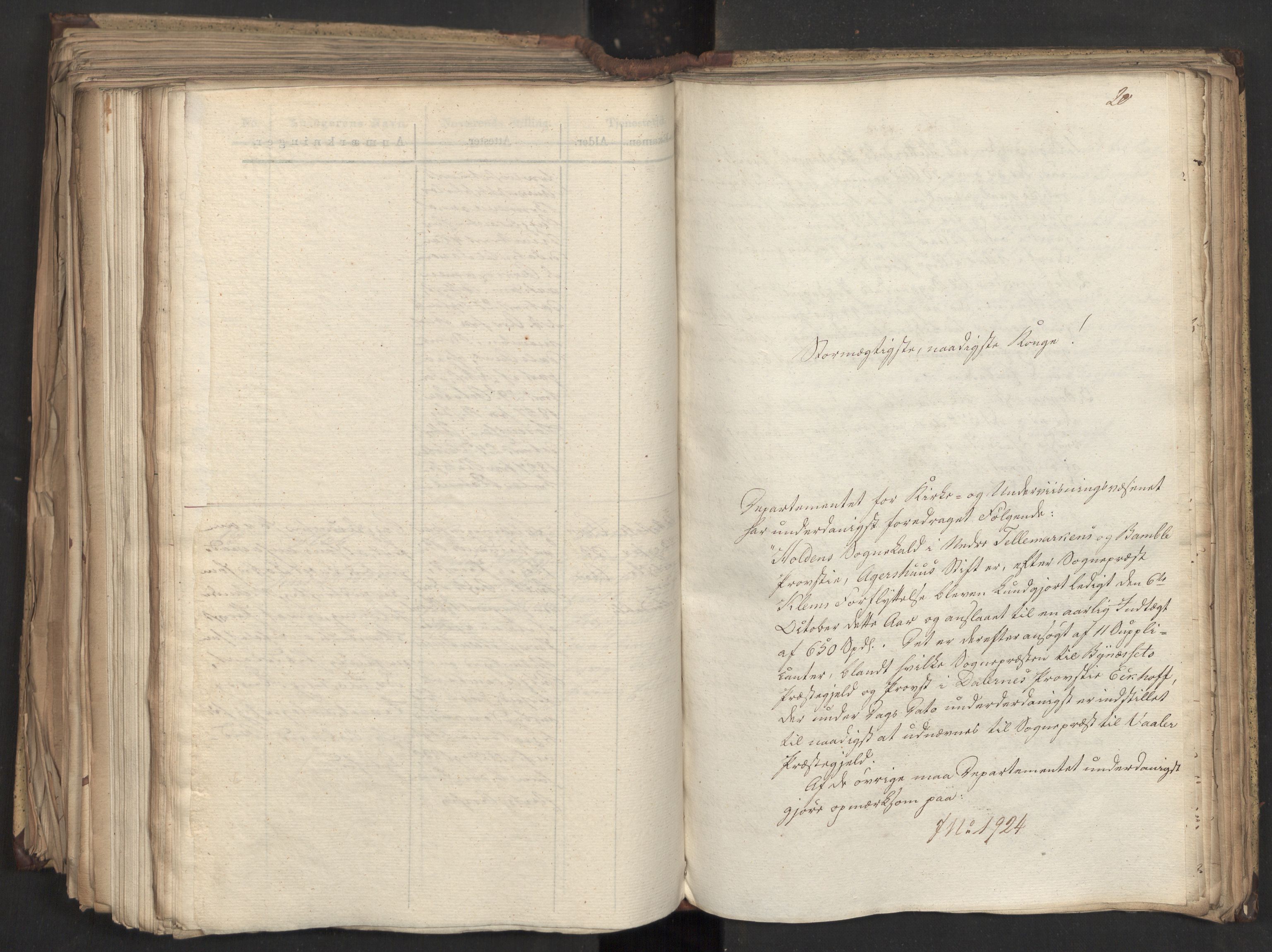 Statsrådsavdelingen i Stockholm, AV/RA-S-1003/D/Da/L0075: Regjeringsinnstillinger nr. 1840-1940, 1831, p. 360