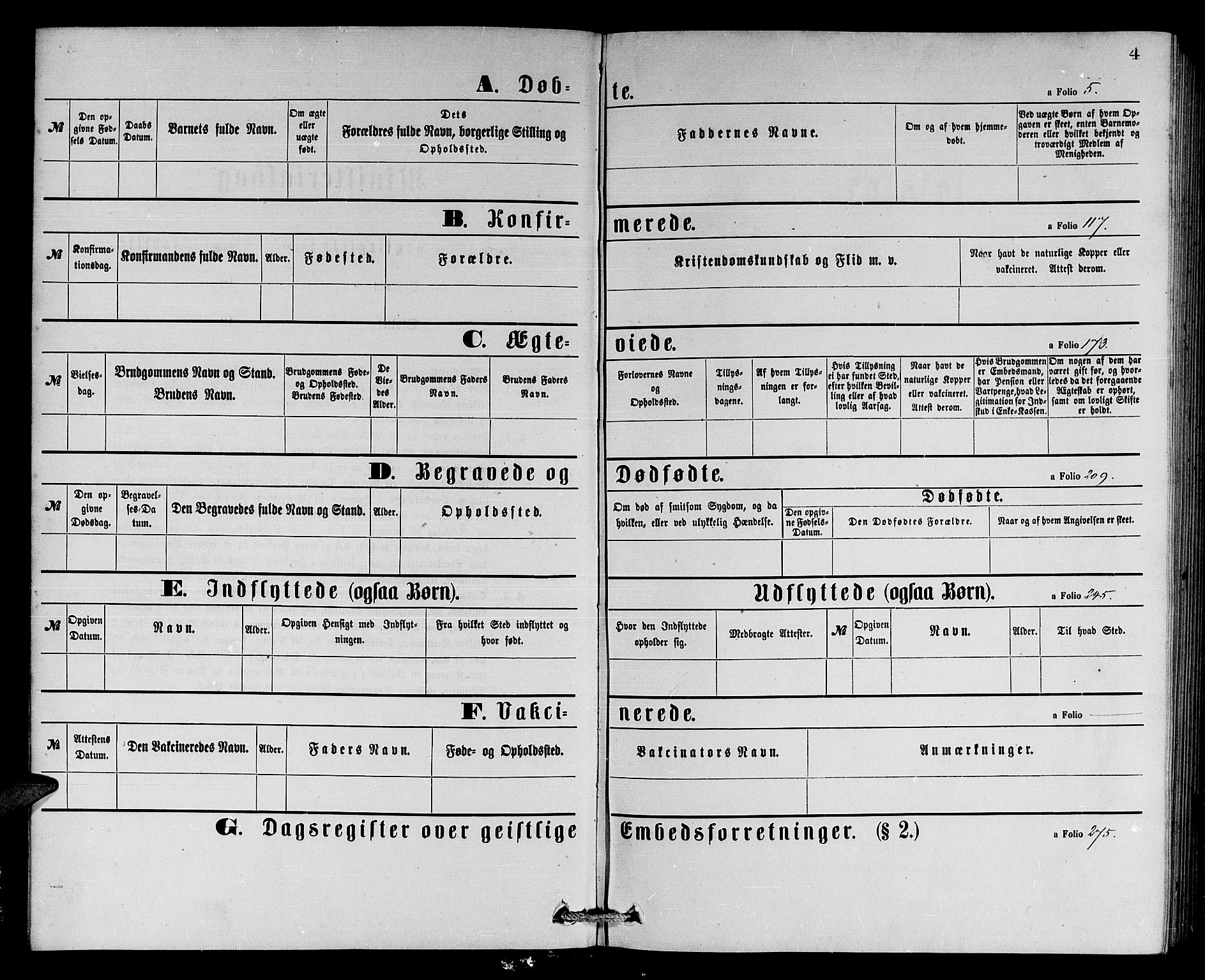 Ministerialprotokoller, klokkerbøker og fødselsregistre - Møre og Romsdal, AV/SAT-A-1454/508/L0094: Parish register (official) no. 508A01, 1873-1886, p. 4