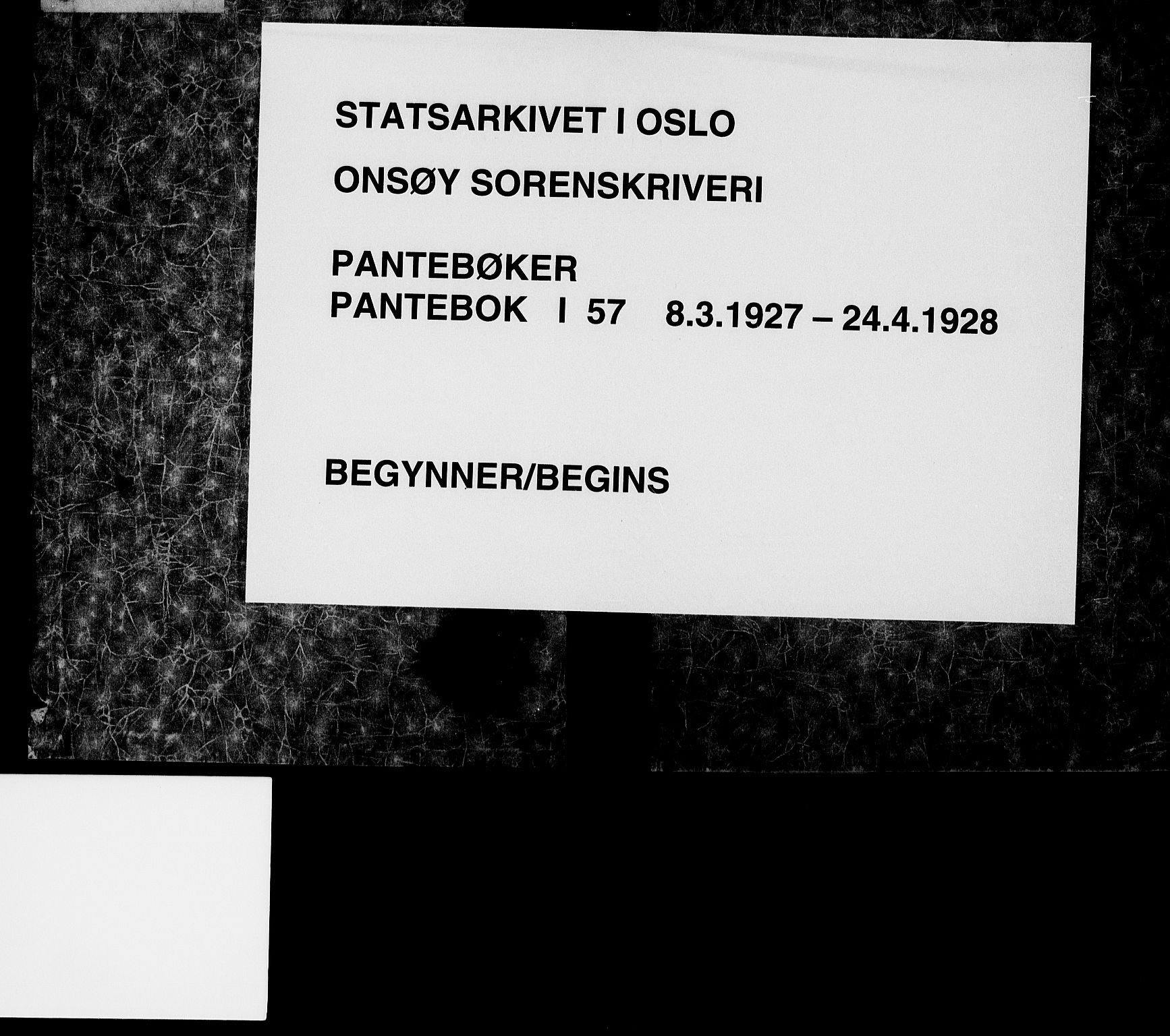 Onsøy sorenskriveri, SAO/A-10474/G/Ga/Gaa/L0057: Mortgage book no. I 57, 1927-1928