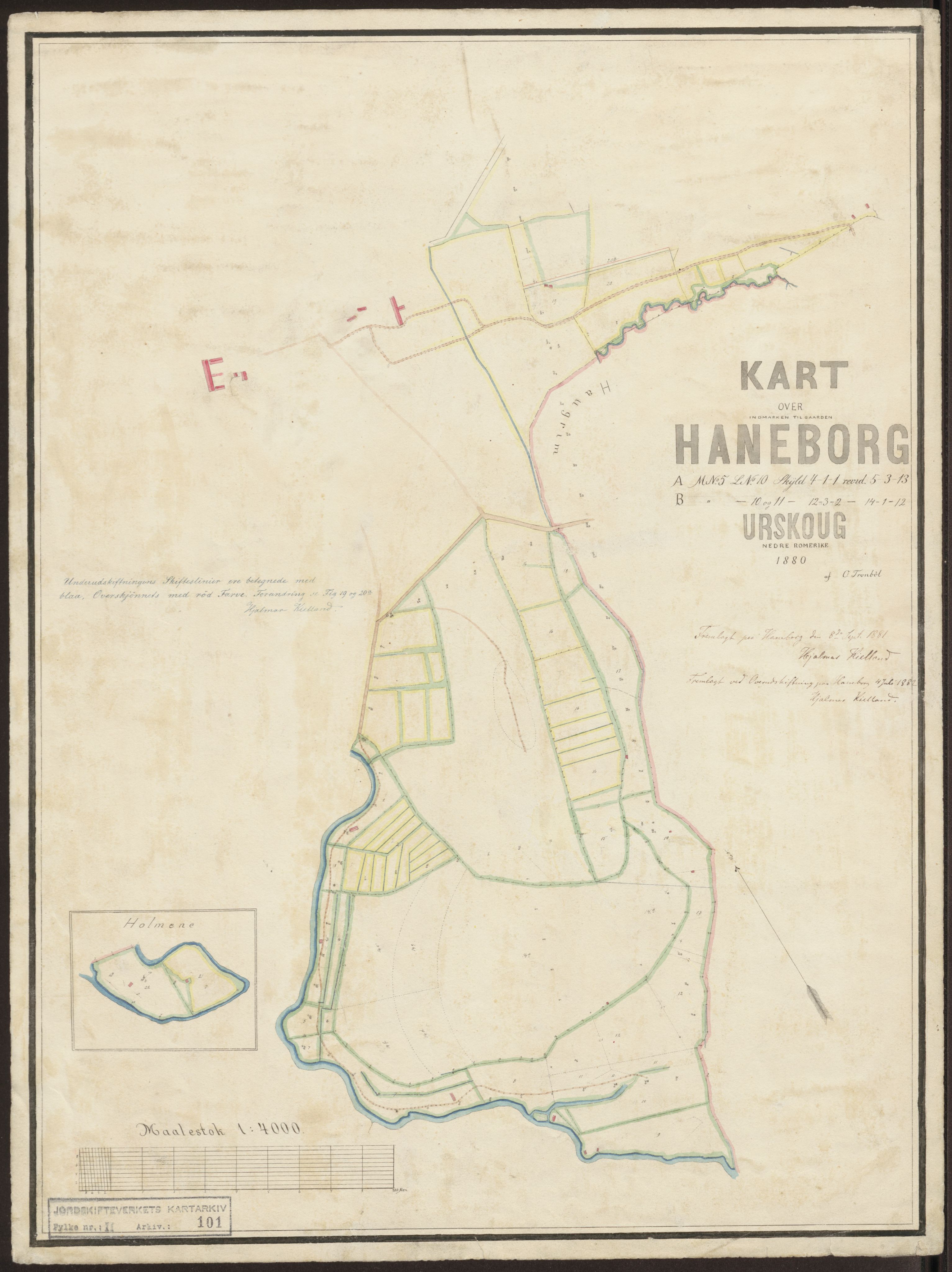 Jordskifteverkets kartarkiv, RA/S-3929/T, 1859-1988, p. 140
