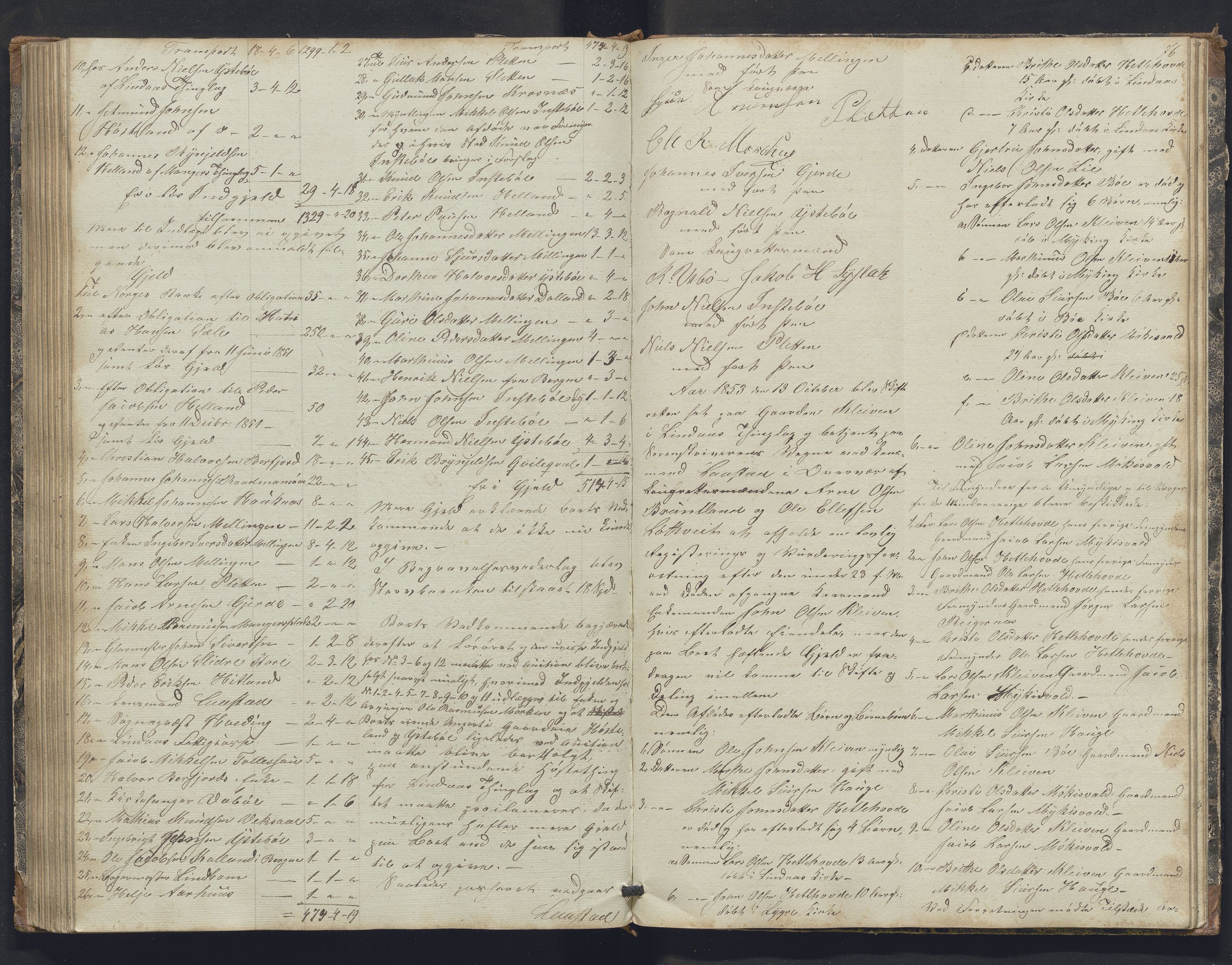 Nordhordland sorenskrivar, SAB/A-2901/1/H/Hb/L0016: Registreringsprotokollar, 1850-1854, p. 76