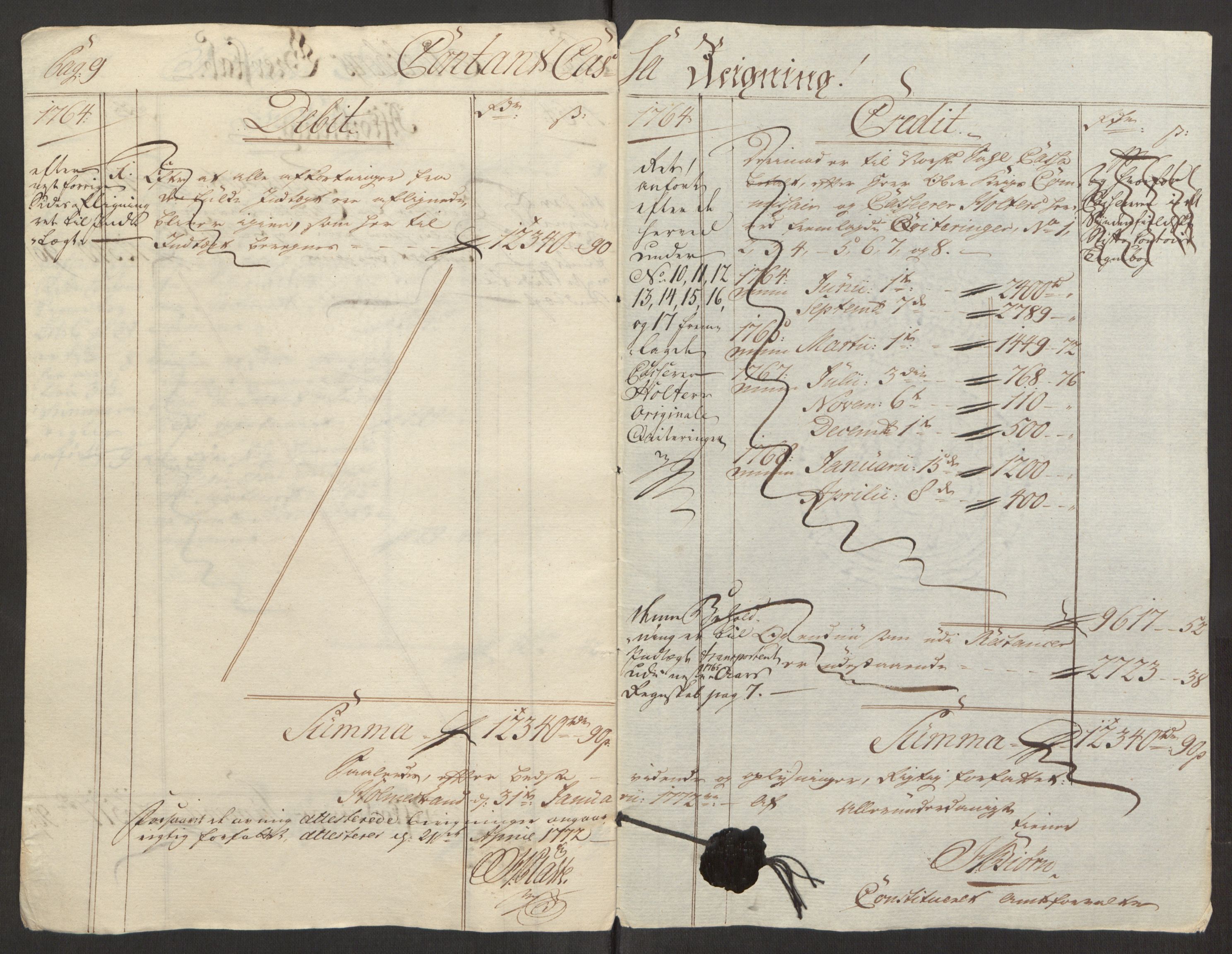 Rentekammeret inntil 1814, Reviderte regnskaper, Fogderegnskap, RA/EA-4092/R32/L1960: Ekstraskatten Jarlsberg grevskap, 1762-1772, p. 61
