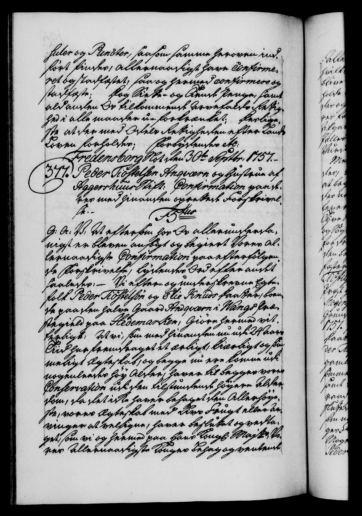 Danske Kanselli 1572-1799, AV/RA-EA-3023/F/Fc/Fca/Fcaa/L0040: Norske registre, 1757-1759, p. 196b