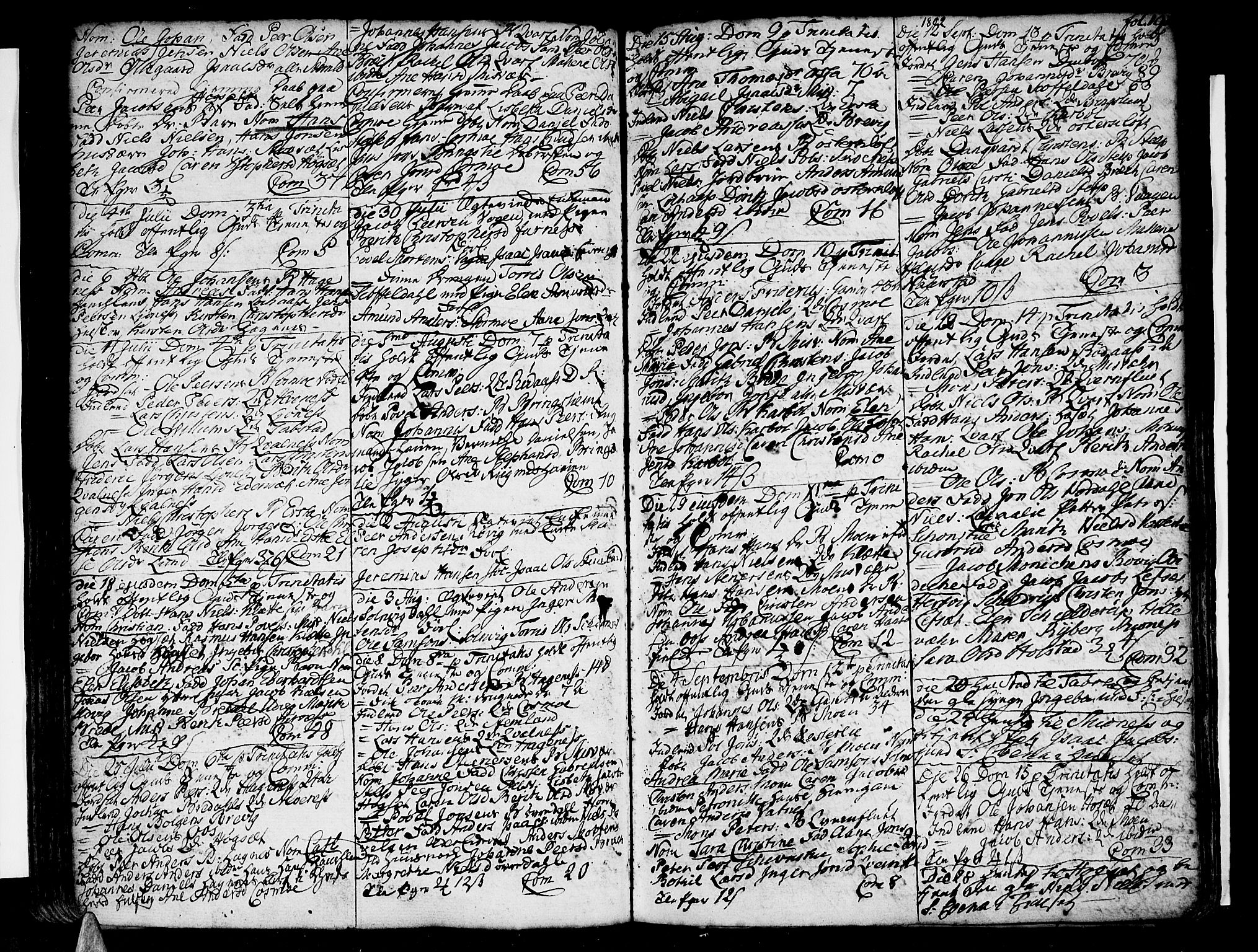Ministerialprotokoller, klokkerbøker og fødselsregistre - Nordland, AV/SAT-A-1459/852/L0735: Parish register (official) no. 852A05, 1762-1820, p. 191