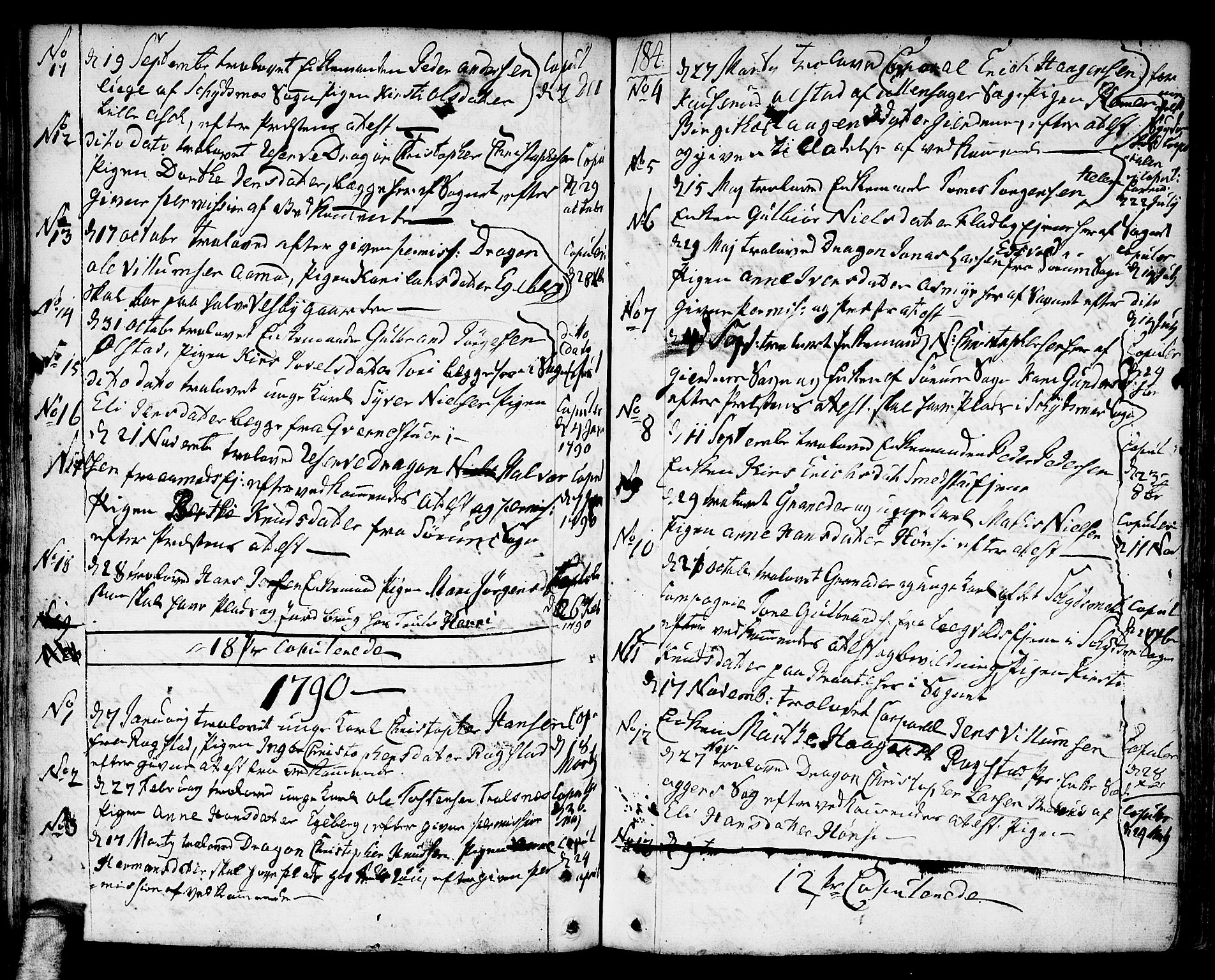 Gjerdrum prestekontor Kirkebøker, SAO/A-10412b/F/Fa/L0002: Parish register (official) no. I 2, 1737-1797, p. 184