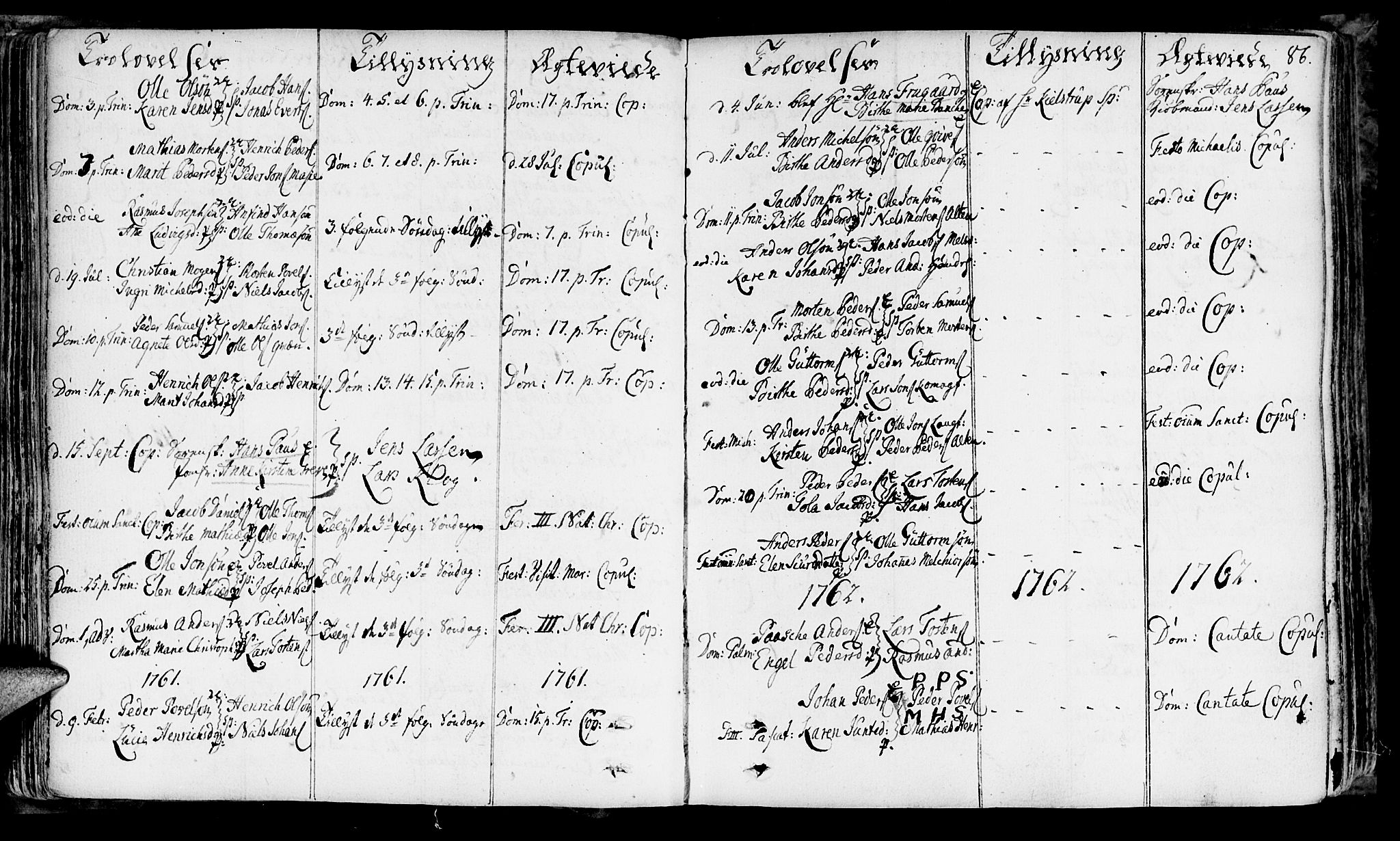 Talvik sokneprestkontor, SATØ/S-1337/H/Ha/L0004kirke: Parish register (official) no. 4, 1752-1772, p. 86