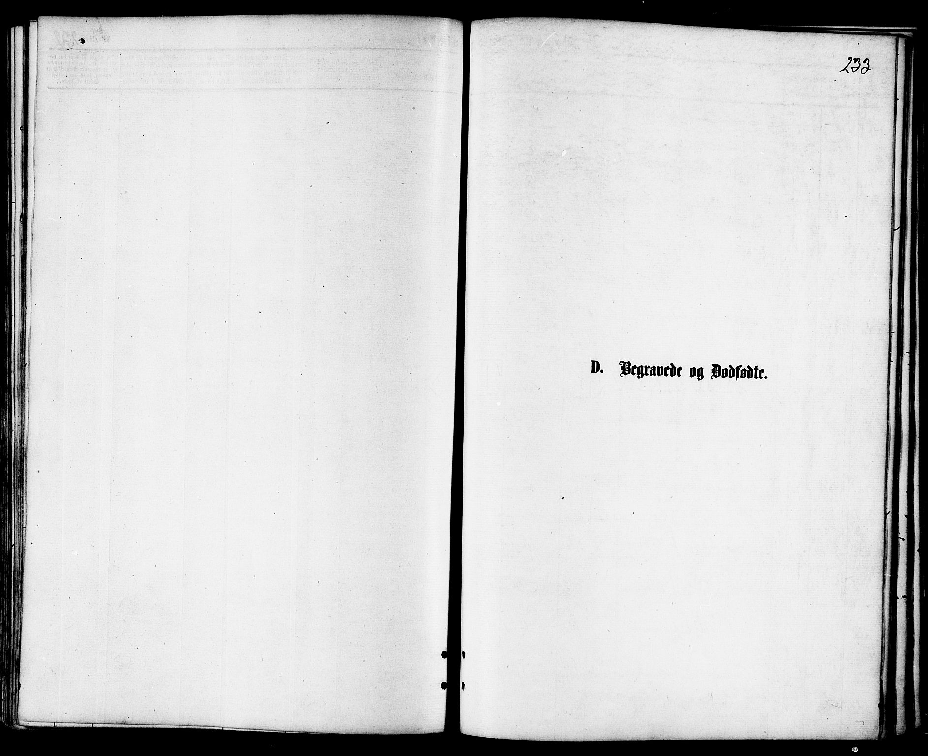 Ministerialprotokoller, klokkerbøker og fødselsregistre - Nordland, AV/SAT-A-1459/810/L0148: Parish register (official) no. 810A09 /1, 1874-1884, p. 233