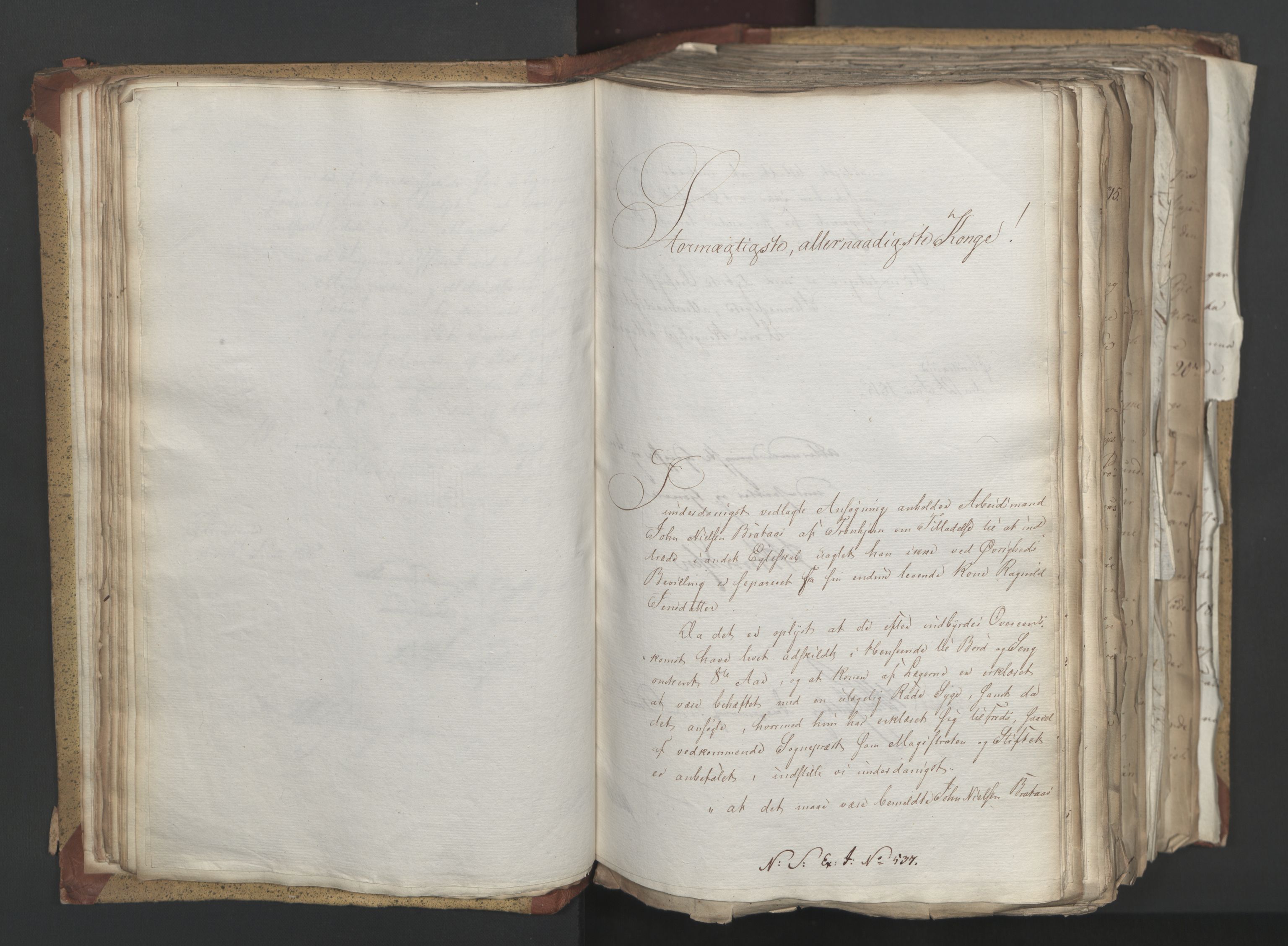 Statsrådsavdelingen i Stockholm, AV/RA-S-1003/D/Da/L0003: Regjeringsinnstillinger nr. 519-787, 1815, p. 52