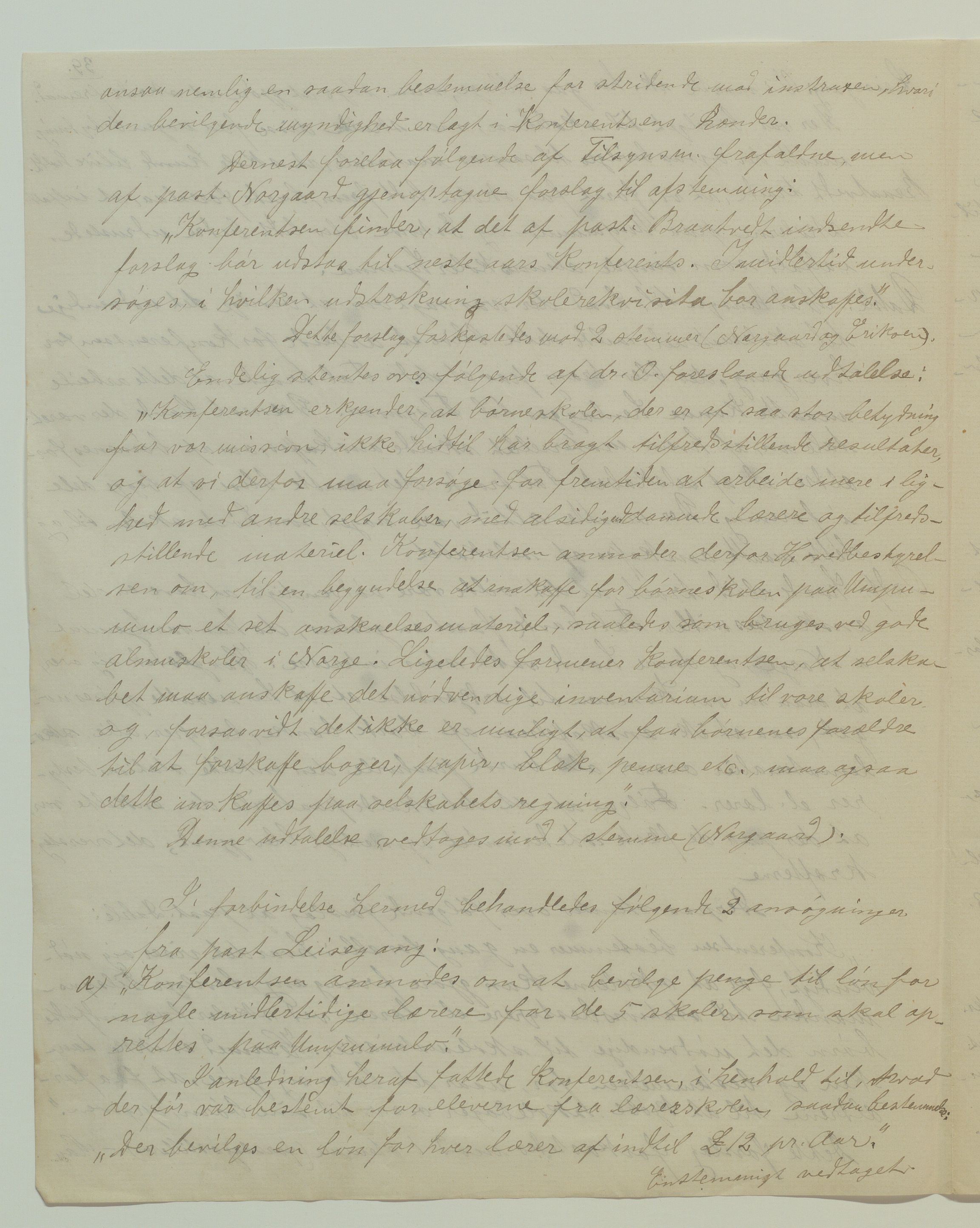 Det Norske Misjonsselskap - hovedadministrasjonen, VID/MA-A-1045/D/Da/Daa/L0036/0010: Konferansereferat og årsberetninger / Konferansereferat fra Sør-Afrika., 1885