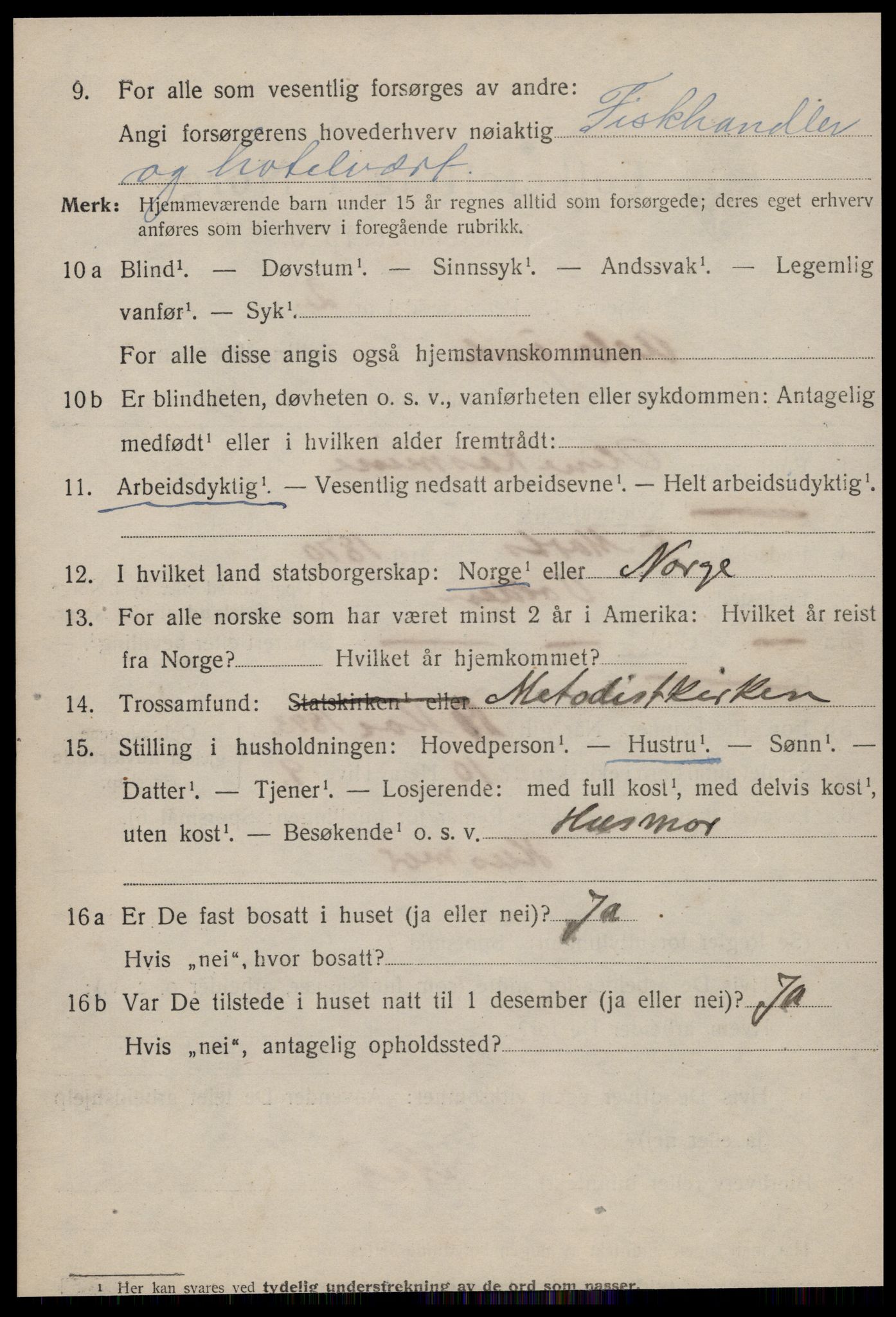 SAT, 1920 census for Ålesund, 1920, p. 24923