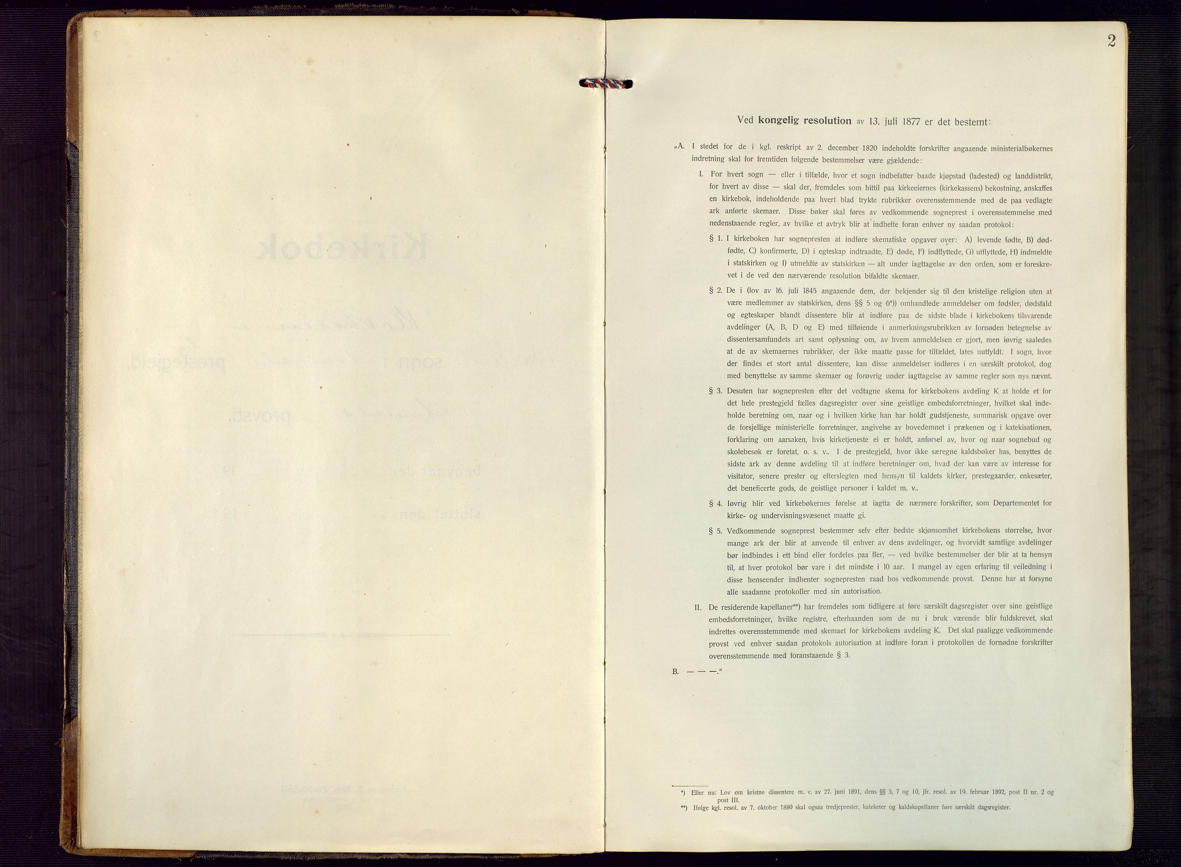 Barbu sokneprestkontor, SAK/1111-0003/F/Fb/L0005: Parish register (copy) no. B 5, 1923-1946, p. 2
