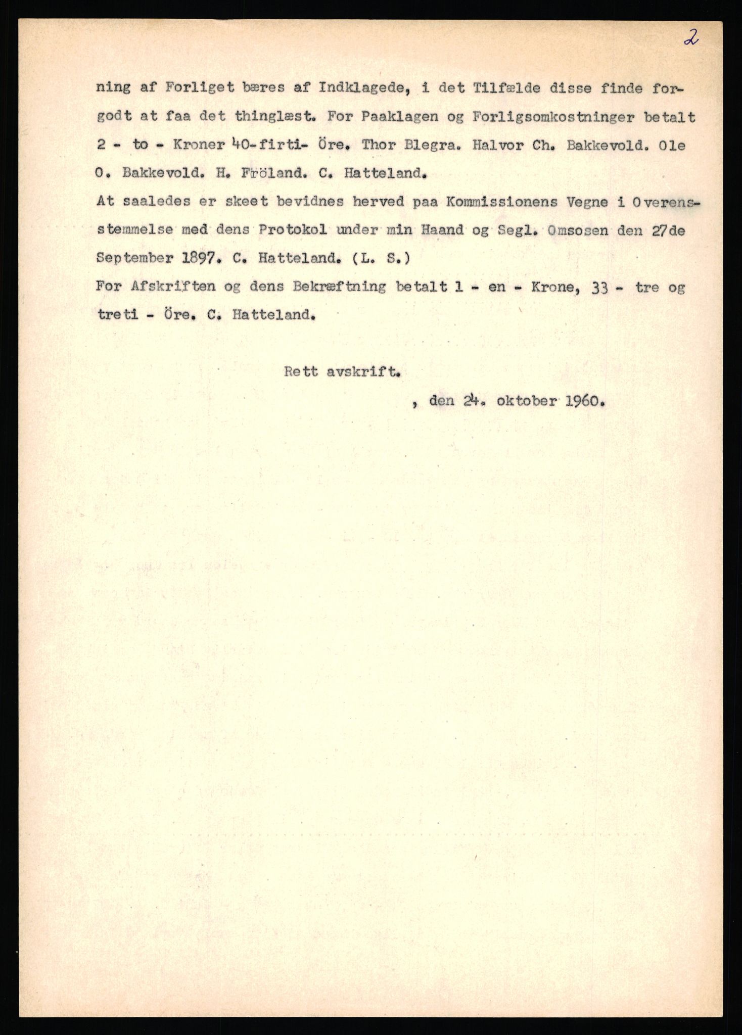 Statsarkivet i Stavanger, AV/SAST-A-101971/03/Y/Yj/L0006: Avskrifter sortert etter gårdsnavn: Bakke - Baustad, 1750-1930, p. 124