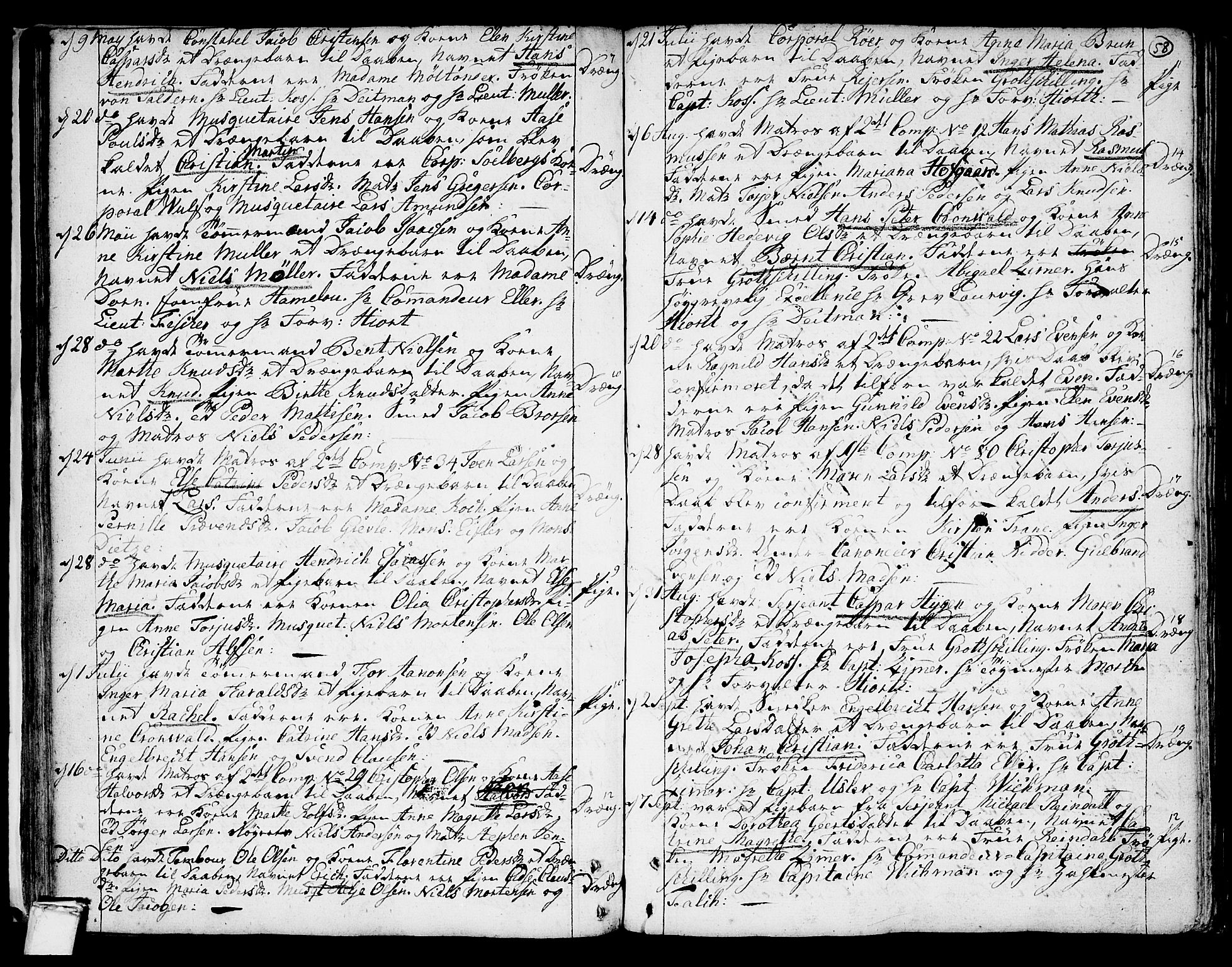 Stavern kirkebøker, AV/SAKO-A-318/F/Fa/L0001: Parish register (official) no. 1, 1756-1782, p. 58