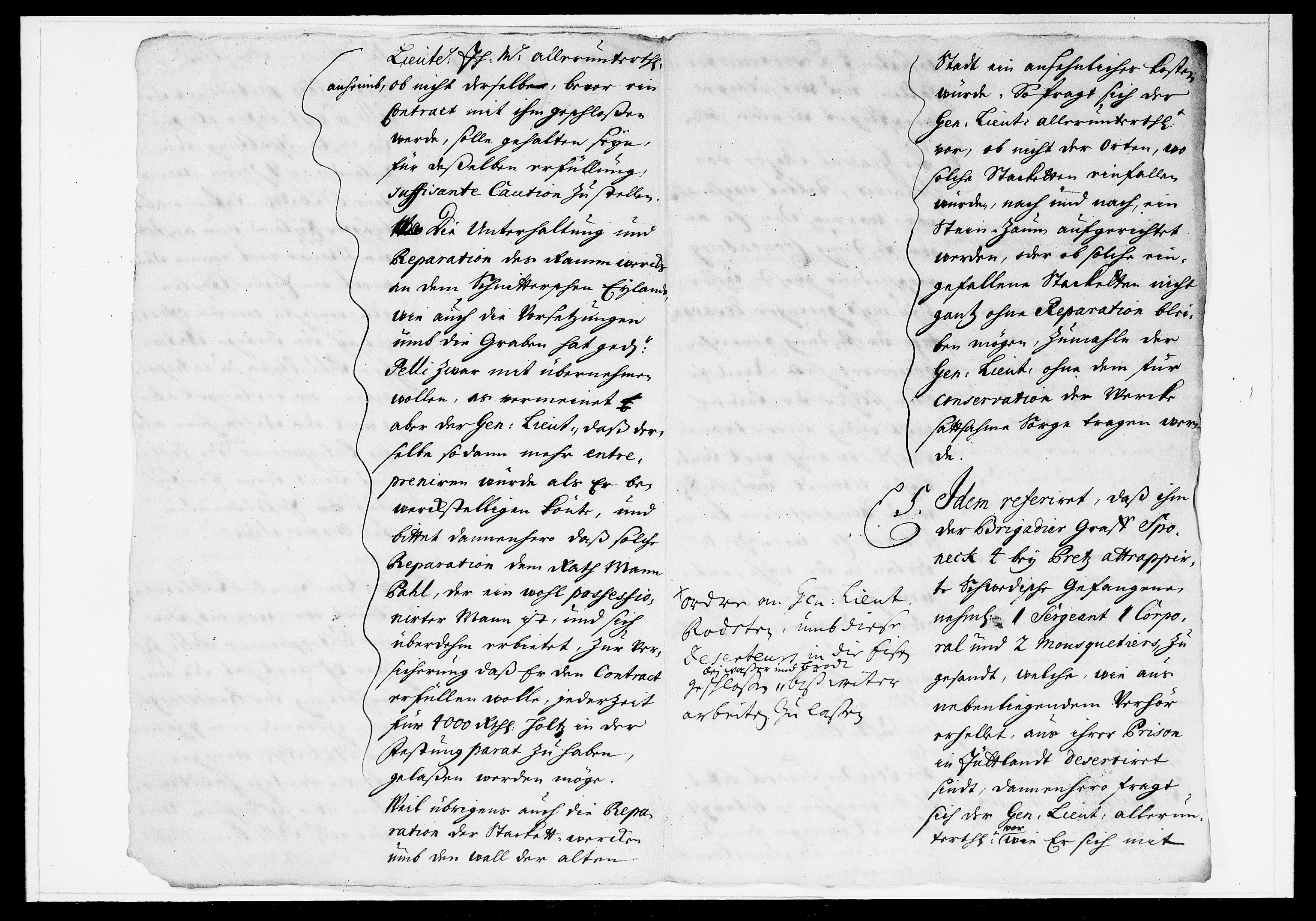 Krigskollegiet, Krigskancelliet, DRA/A-0006/-/1014-1024: Refererede sager, 1715, p. 27