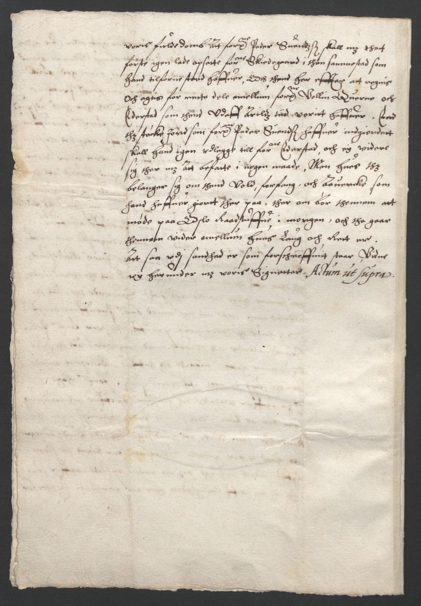 Oslo stiftsdireksjon, AV/SAO-A-11085/G/Gb/L0001: Bispestolens dokumenter, 1584-1612, p. 37