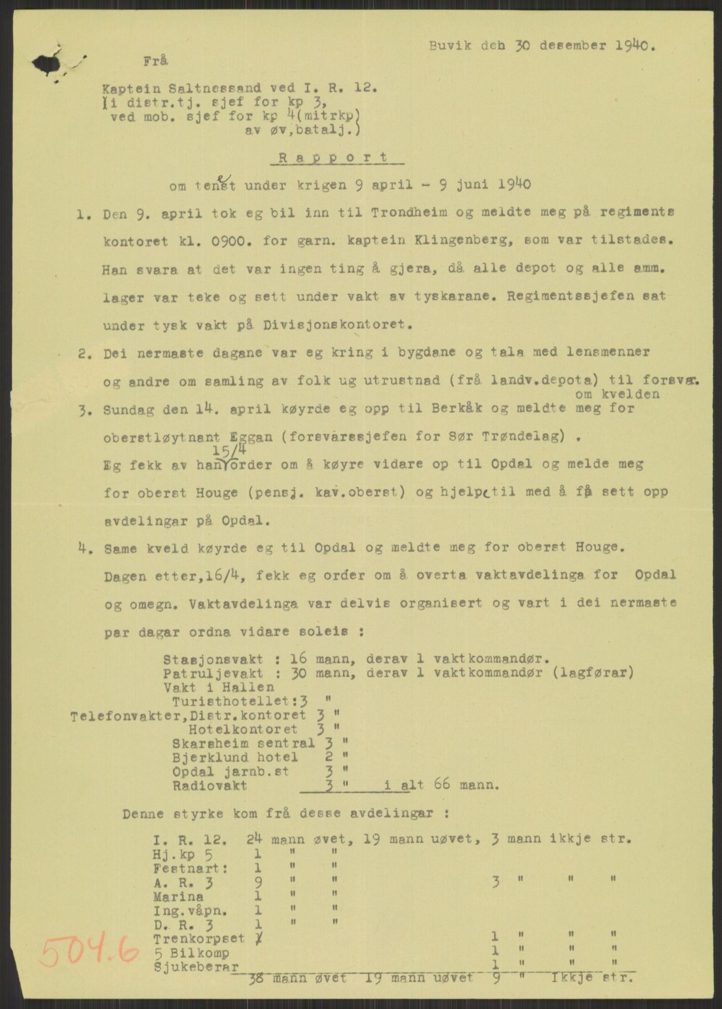 Forsvaret, Forsvarets krigshistoriske avdeling, AV/RA-RAFA-2017/Y/Yb/L0111: II-C-11-504-506  -  5. Divisjon., 1940-1948, p. 133