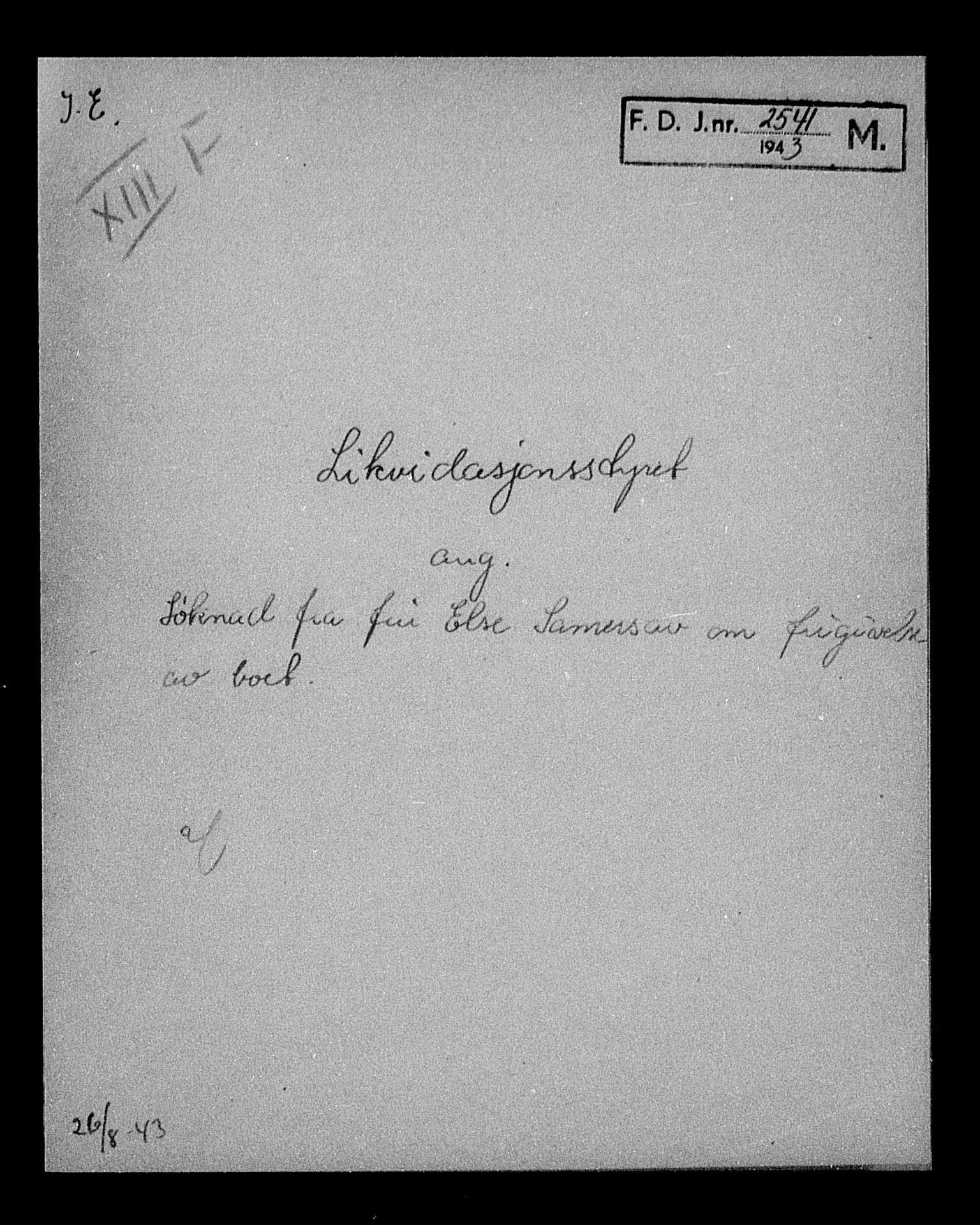 Justisdepartementet, Tilbakeføringskontoret for inndratte formuer, AV/RA-S-1564/H/Hc/Hcc/L0976: --, 1945-1947, p. 610