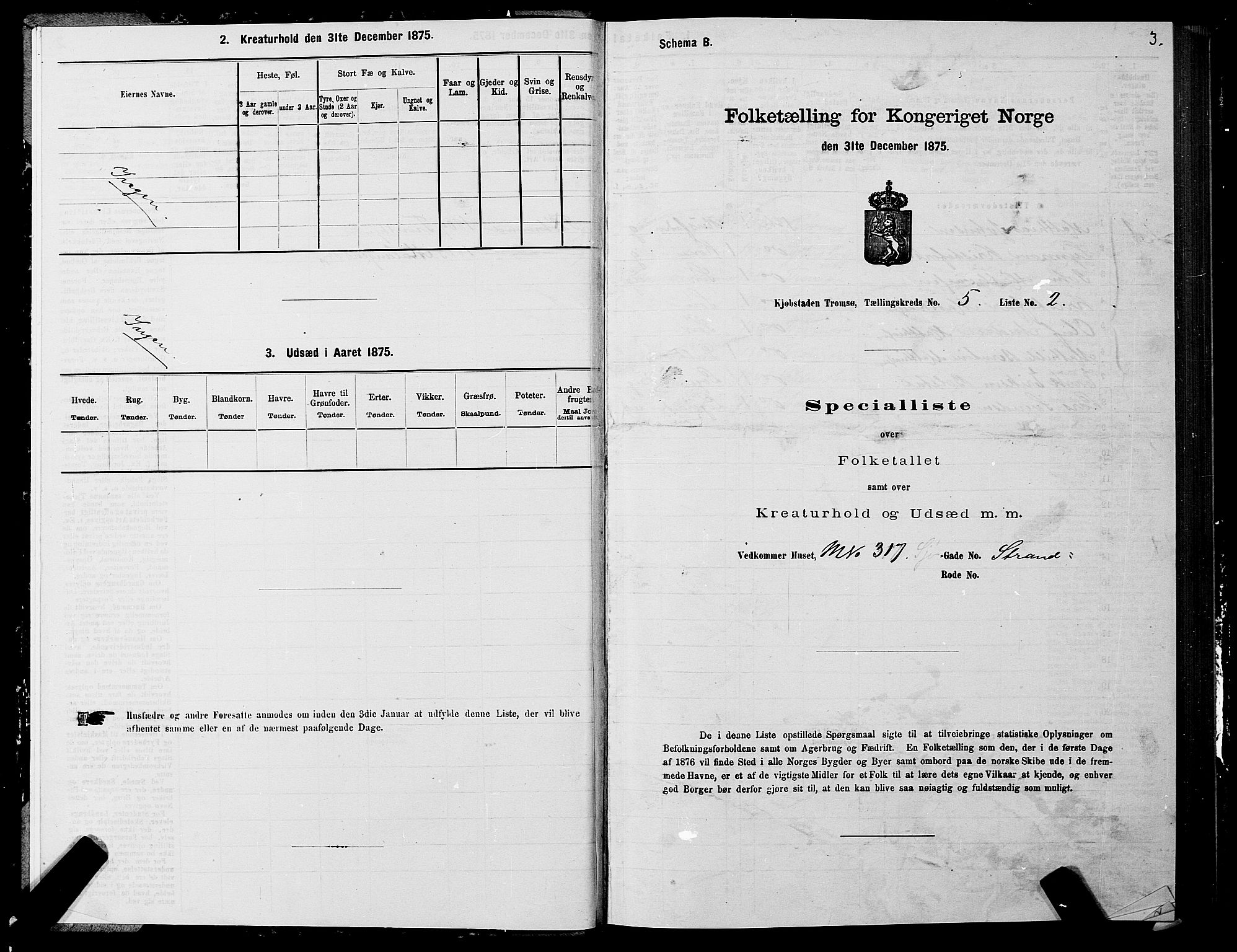 SATØ, 1875 census for 1902P Tromsø, 1875, p. 4003