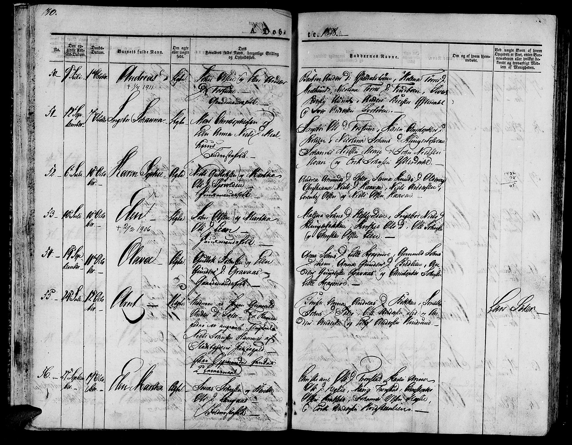 Ministerialprotokoller, klokkerbøker og fødselsregistre - Nord-Trøndelag, SAT/A-1458/701/L0006: Parish register (official) no. 701A06, 1825-1841, p. 30