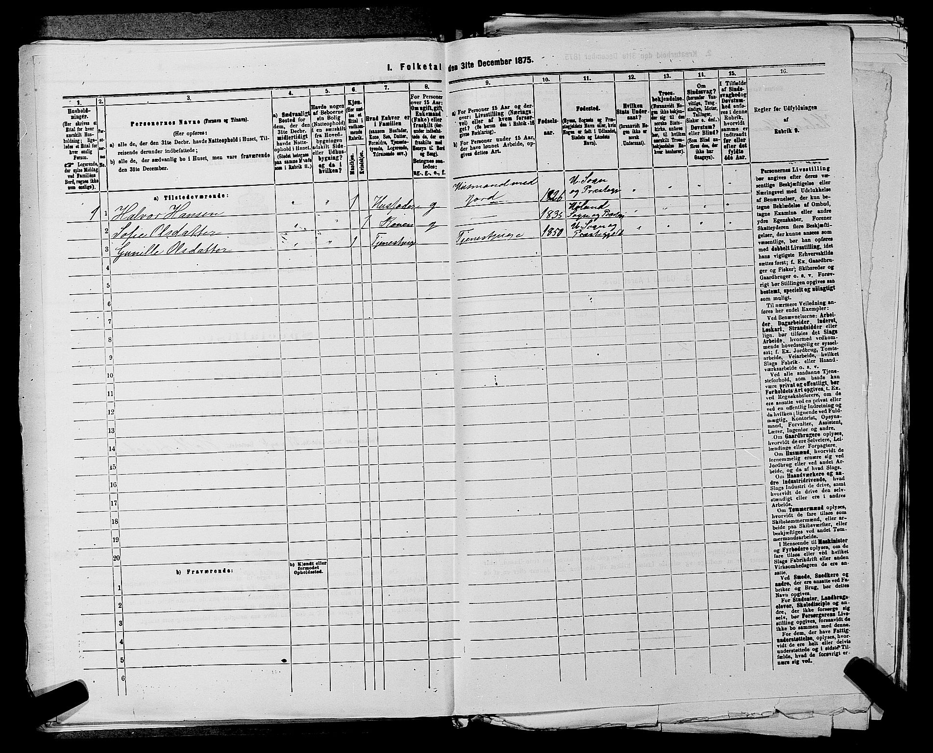 RA, 1875 census for 0224P Aurskog, 1875, p. 412