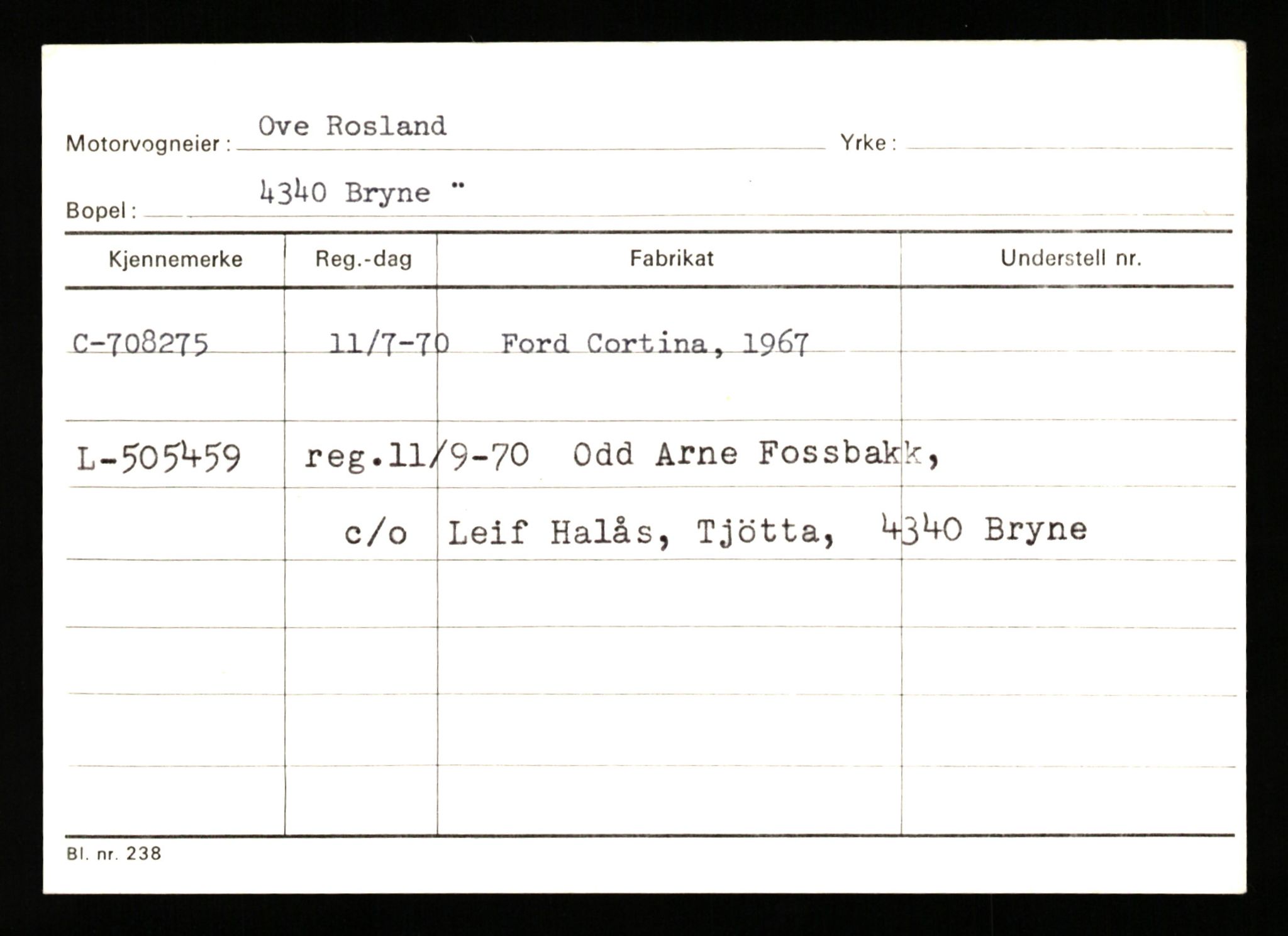 Stavanger trafikkstasjon, AV/SAST-A-101942/0/G/L0012: Registreringsnummer: 363571 - 800000, 1930-1971, p. 2428